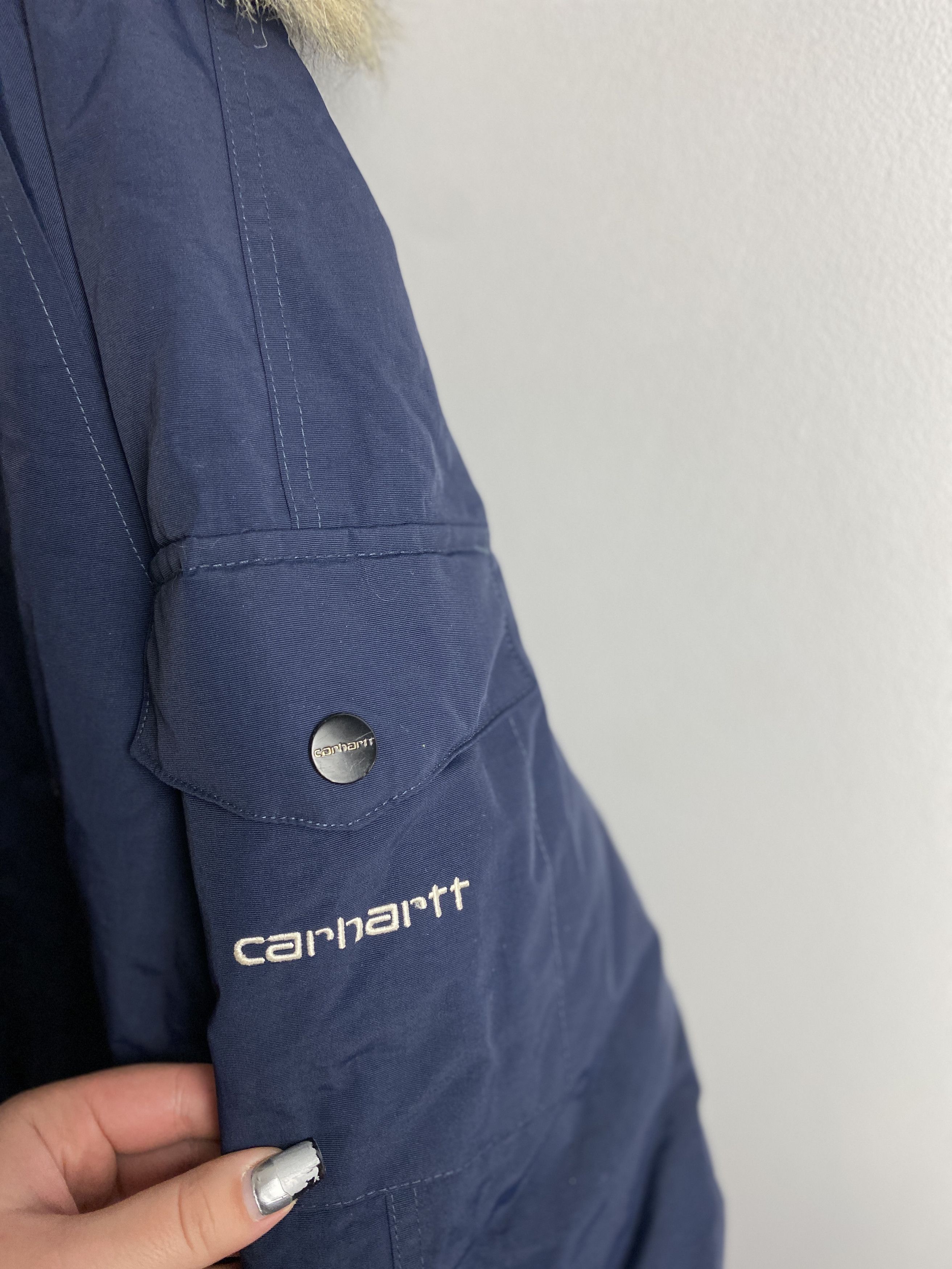 Carhartt × Carhartt Wip Carhartt WIP W' Anchorage Parka small logo Size M / US 6-8 / IT 42-44 - 4 Thumbnail