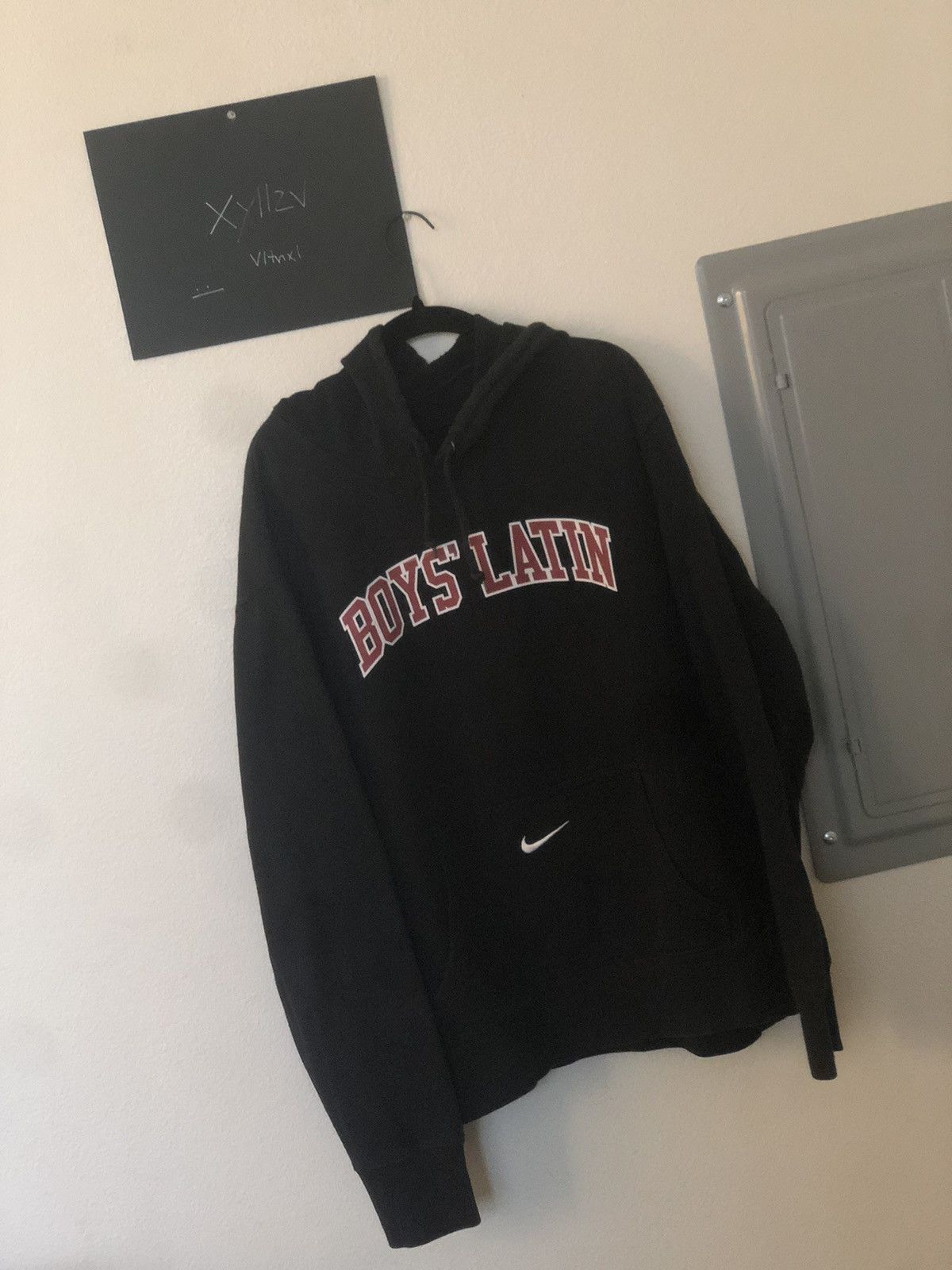 Nike Vintage Y2K Nike Center Swoosh Hoodie Size US L / EU 52-54 / 3 - 2 Thumbnail