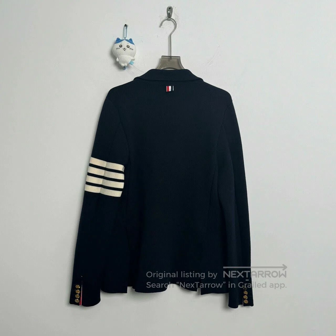 Thom Browne Thom Browne Navy Wool Blazer Jacket. Size US L / EU 52-54 / 3 - 2 Thumbnail