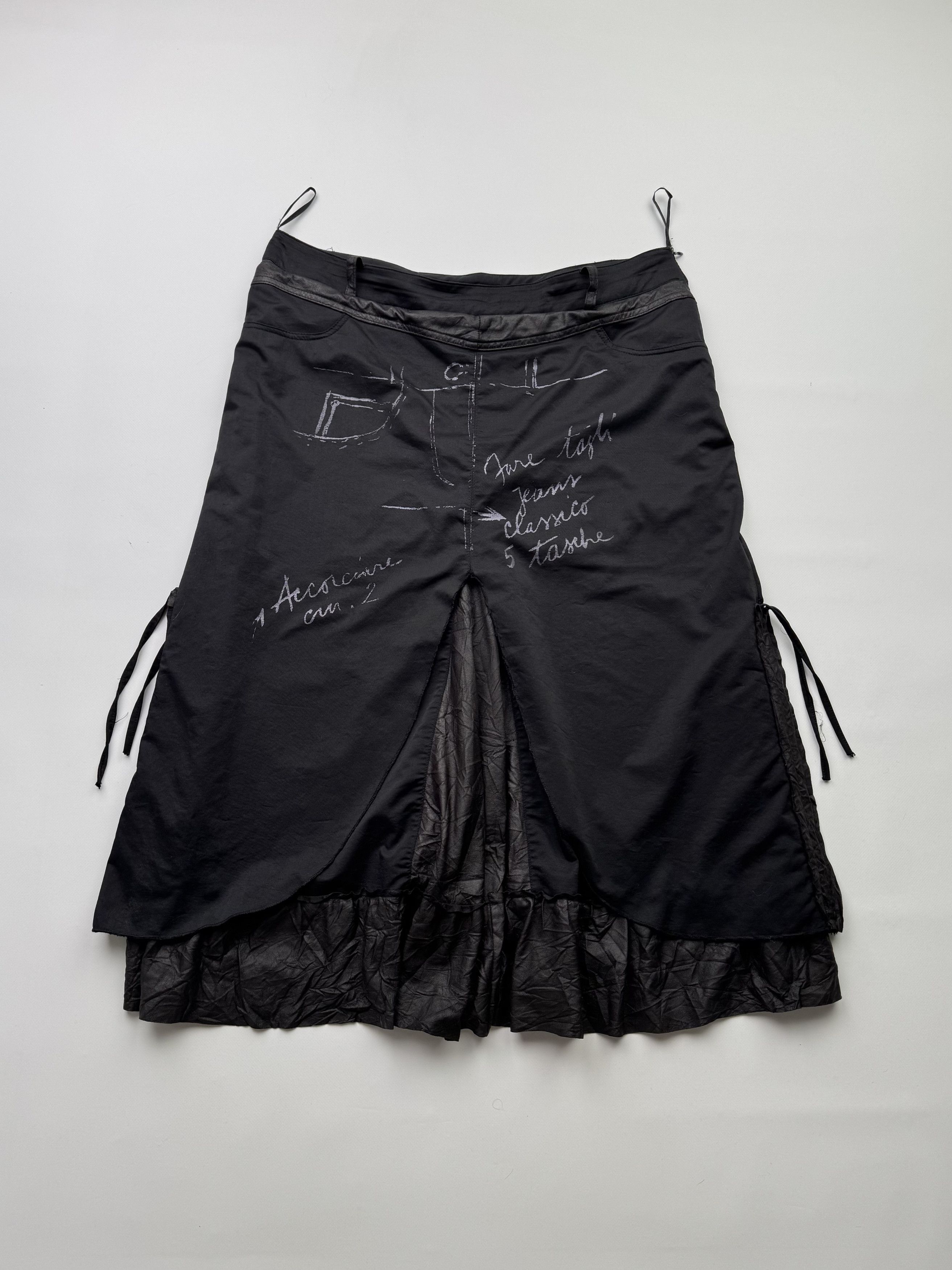 Japanese Brand Vintage Bondage Skirt B635 E2(V456) Size 34" / US 12 / IT 48 - 1 Thumbnail