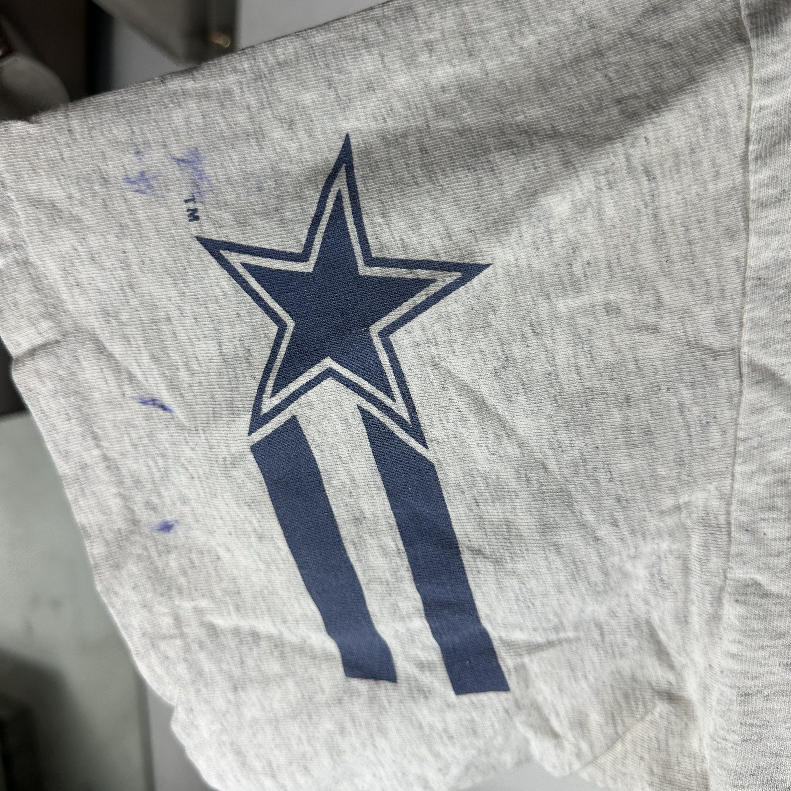 Vintage ​1993 Dallas Cowboys NFL Super Bowl Champions Salem T-shirt Size US XL / EU 56 / 4 - 9 Thumbnail