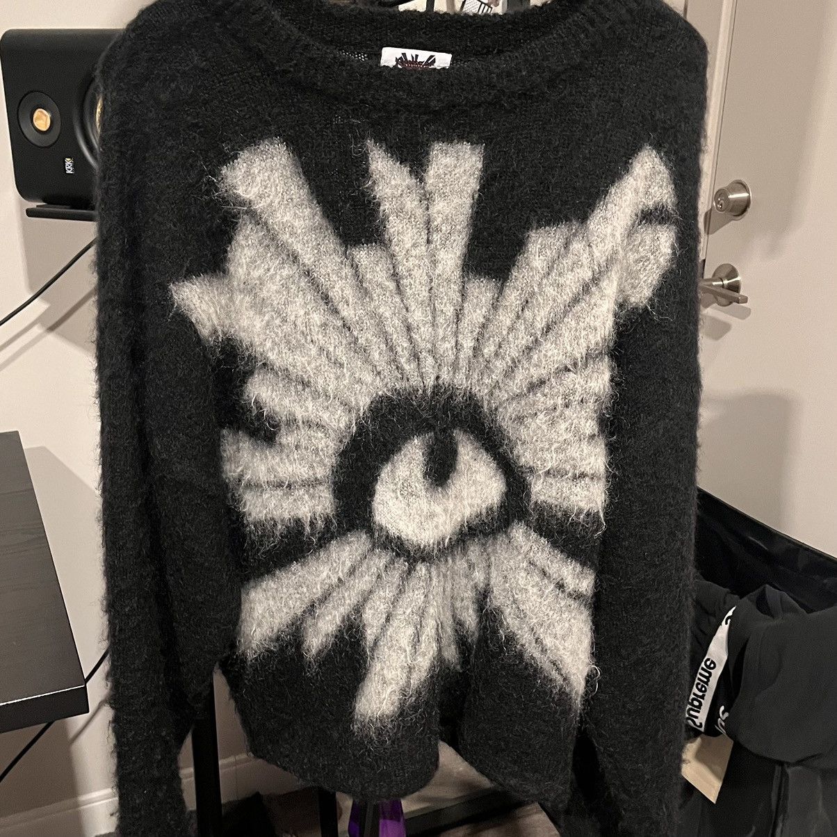 House of Errors House of Errors All seeing Eye Mohair Knit | Grailed
