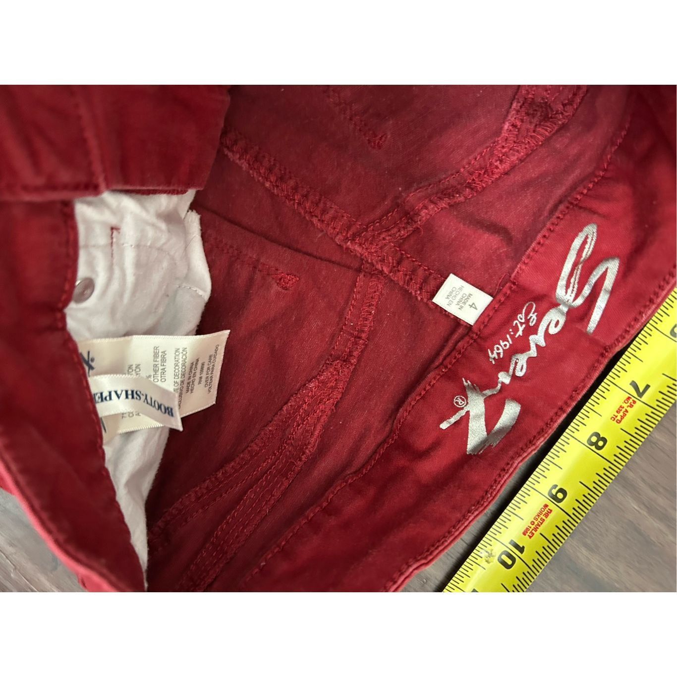 7 For All Mankind 7 For All Mankind High-Rise Ankle Skinny Jeans in Bril Red, Size 27" / US 4 / IT 40 - 5 Thumbnail