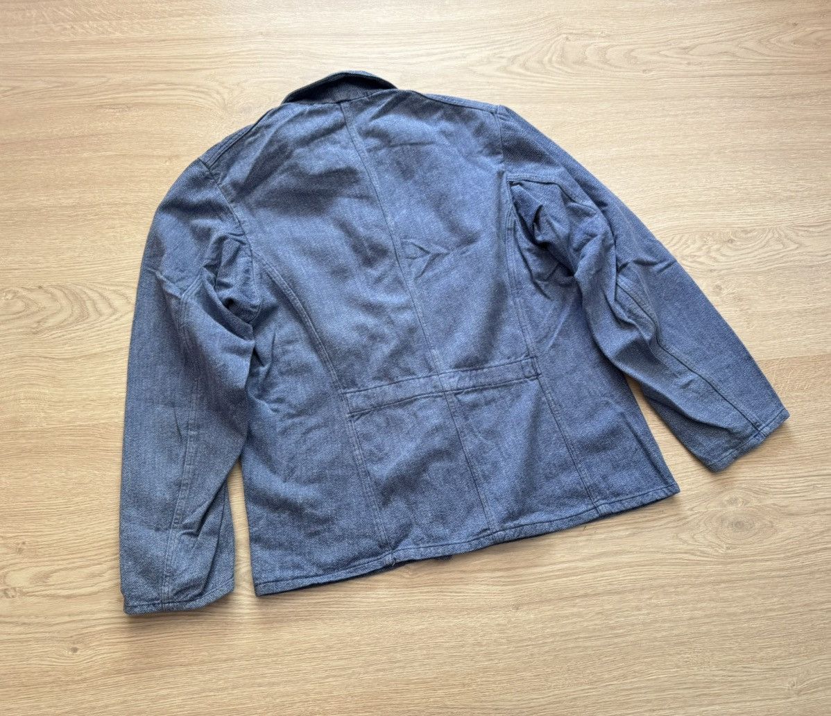 Le Laboureur Vintage 70-80s European Workers Le Laboureur Selvedge Jacket Size US M / EU 48-50 / 2 - 6 Thumbnail