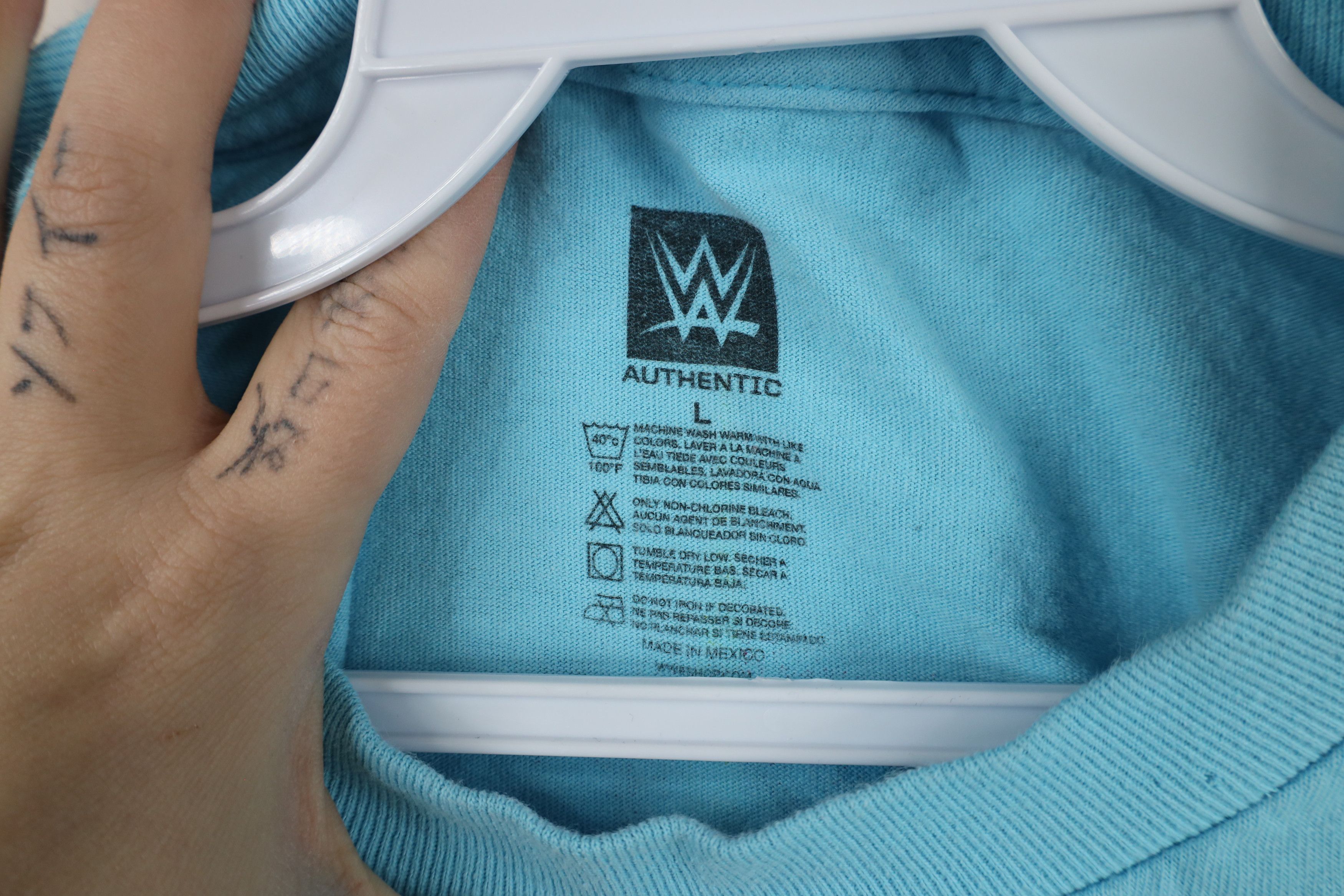 Vintage Y2K WWE Wrestling BootyO's Cereal The New Day T-Shirt Blue Size US L / EU 52-54 / 3 - 9 Thumbnail