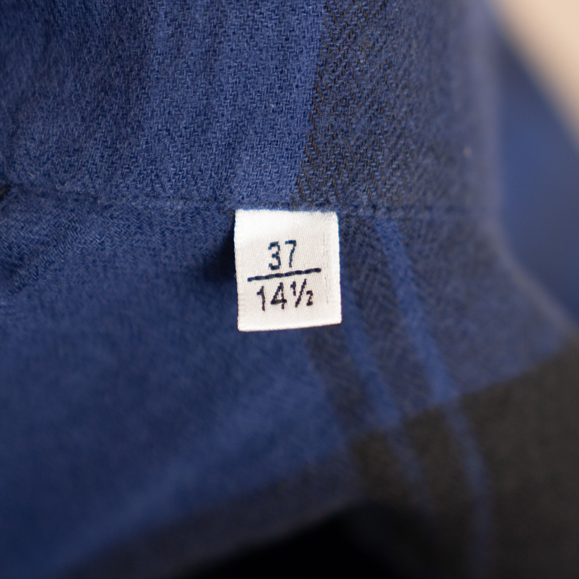 Saint Laurent Paris [NWT] SAINT LAURENT BLACK NAVY CHECK SHIRTS Size US S / EU 44-46 / 1 - 9 Thumbnail