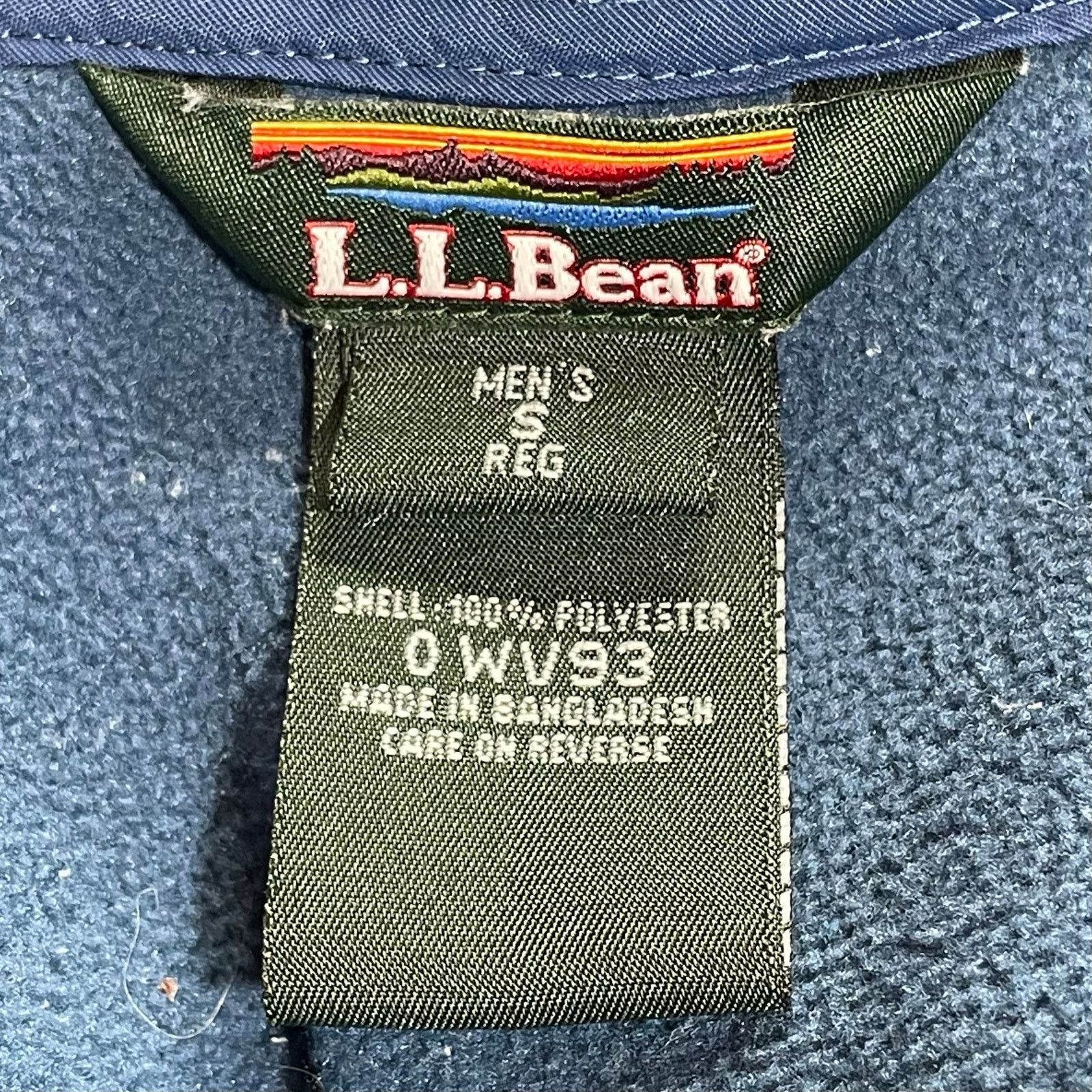 Vintage L.L. Bean Vintage Parka + Fleece Lining Blue Gray Small Size US S / EU 44-46 / 1 - 5 Thumbnail