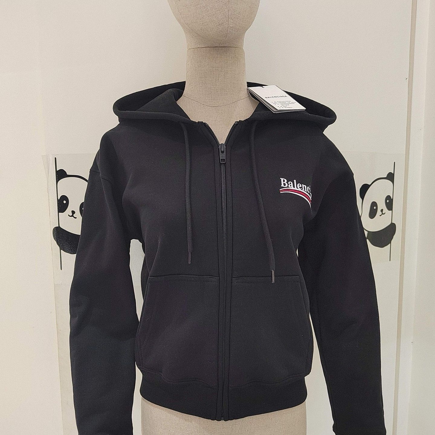 Balenciaga Balenciaga Logo Half Zip Pullover Size XS | Grailed