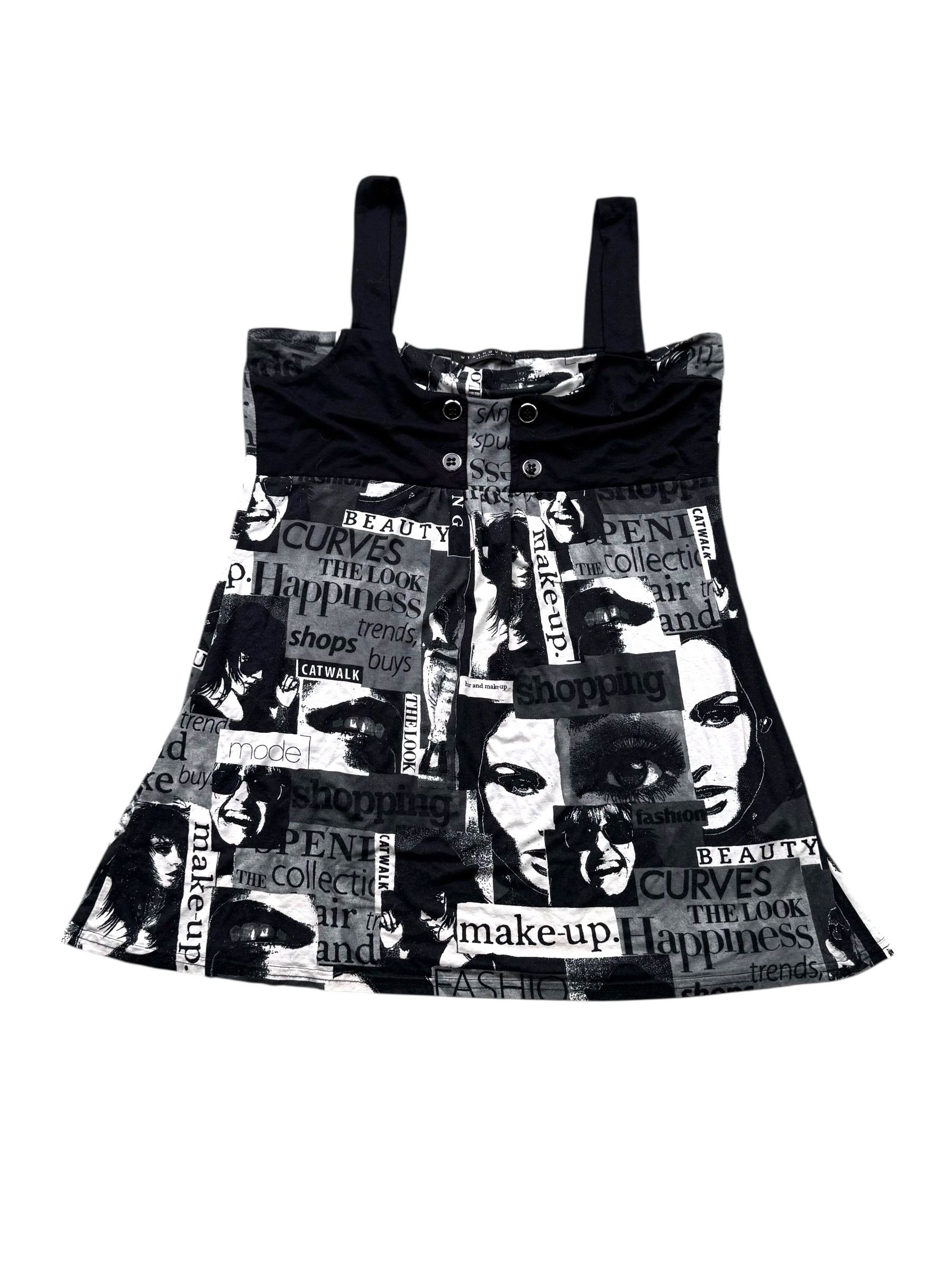 Vintage Vintage Tank Top M48D15(E109)(V98) Size L / US 10 / IT 46 - 1 Thumbnail