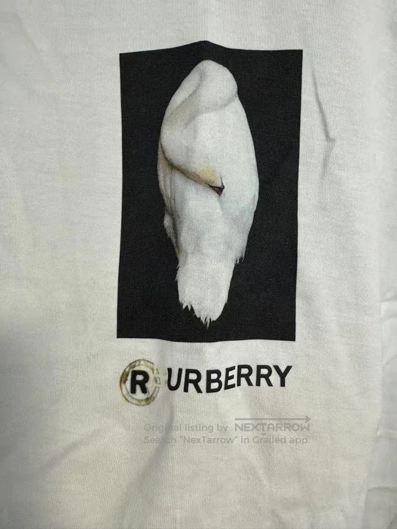 Burberry Burberry Swan Print Short Sleeve T. Size US XS / EU 42 / 0 - 5 Thumbnail