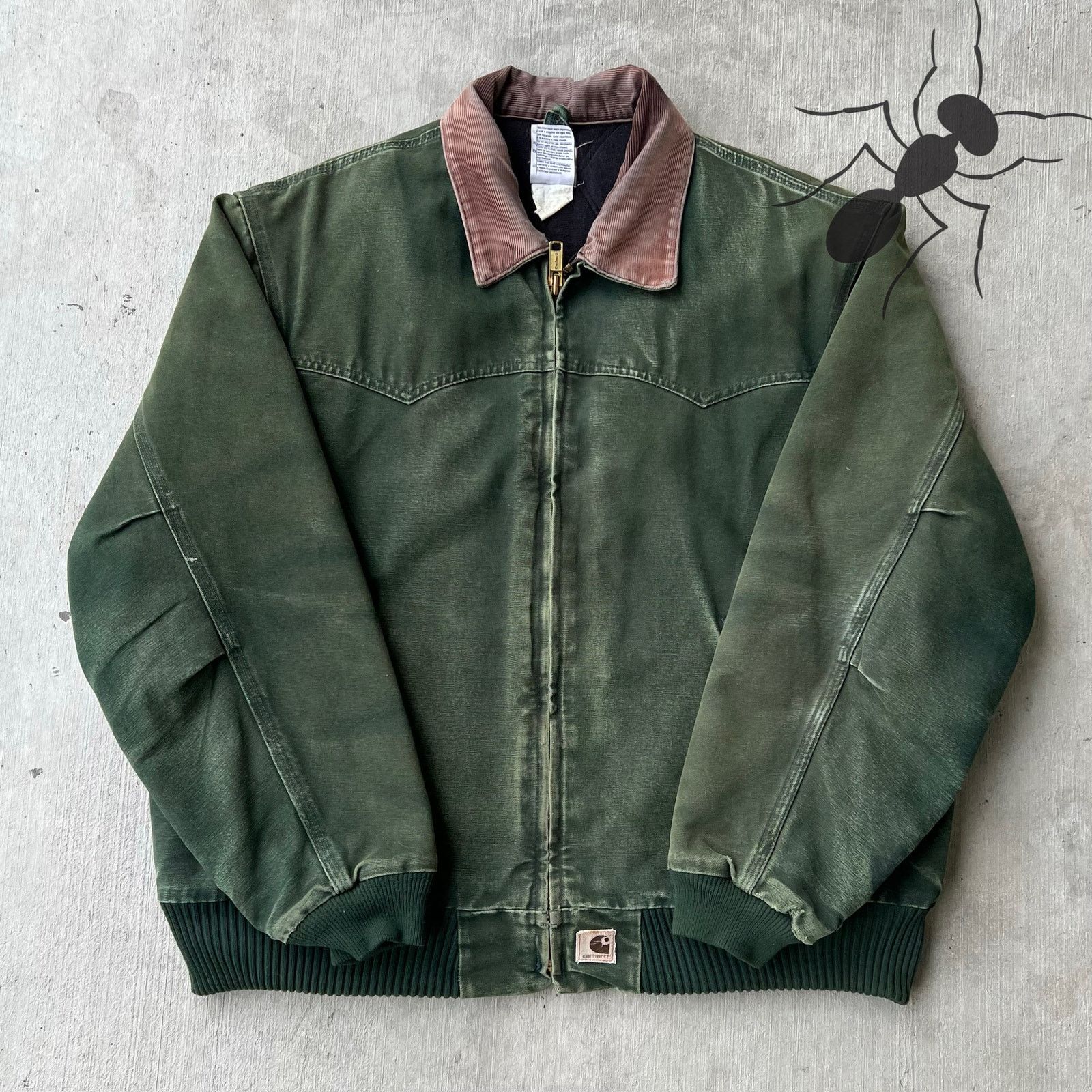 Carhartt ダークグリーン サンタフェジャケット J14HTG 90s Carhartt Vintage Carhartt Santa Fe Jacket “Hunter Green” J14HTG