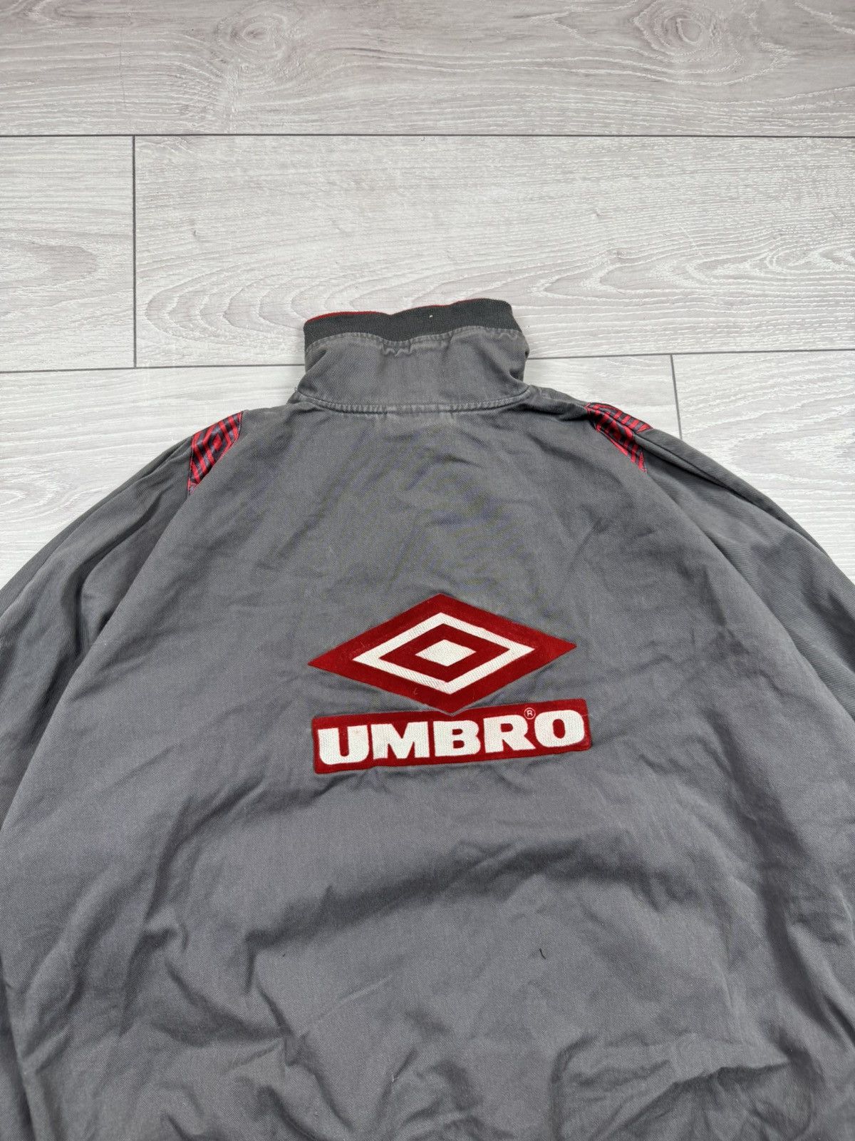 Umbro Umbro Vintage Training Top Black Sweatshirt Men's 1/4 Zip Size US XL / EU 56 / 4 - 5 Thumbnail