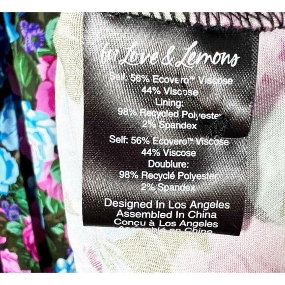 For Love & Lemons For Love & Lemons Maggie Mini Dress Size Small NWT Retails $ Size S / US 4 / IT 40 - 11 Thumbnail