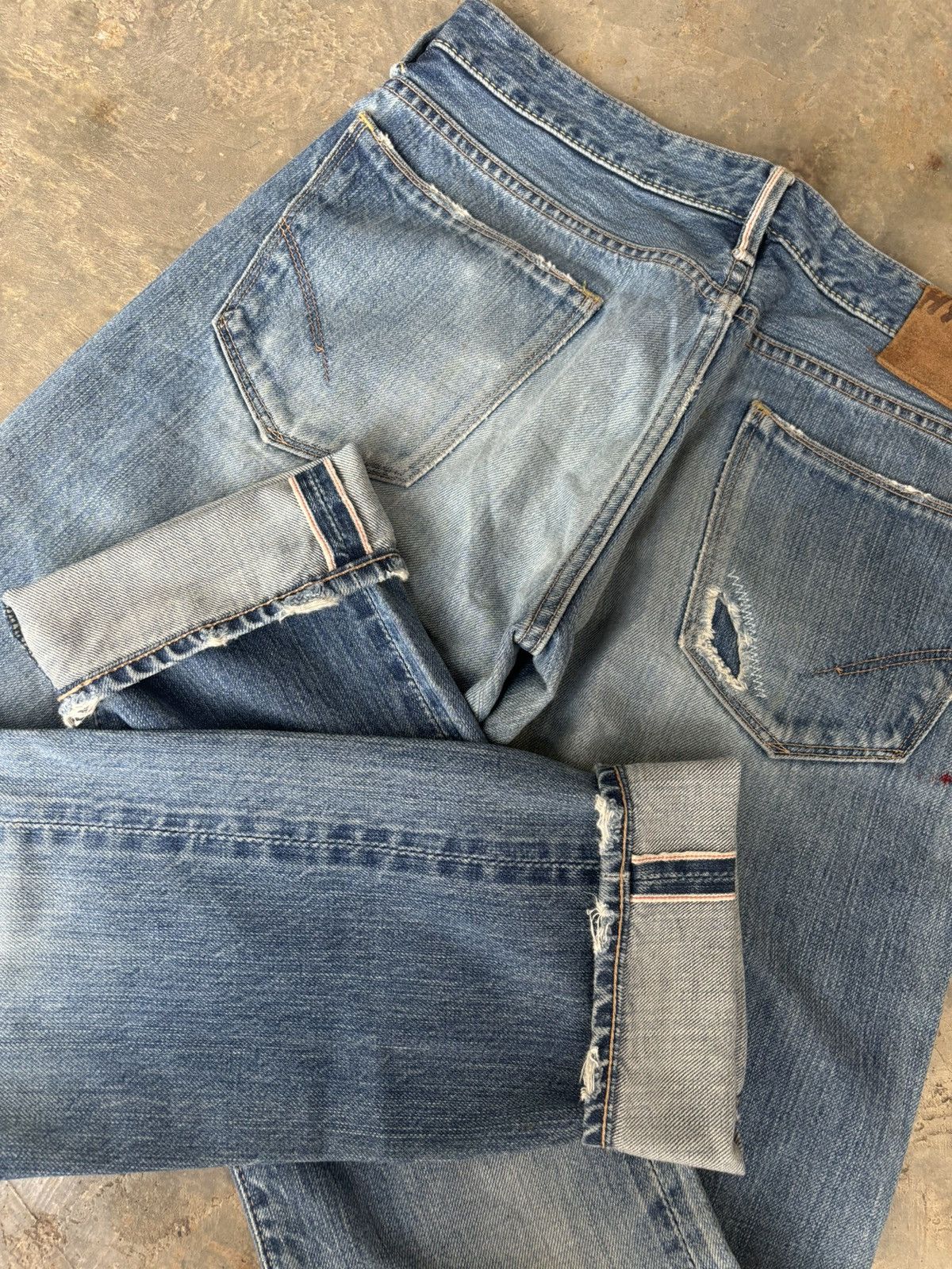 Hysteric Glamour Hysteric Glamour Distressed Selvedge Denim Size US 30 / EU 46 - 6 Thumbnail