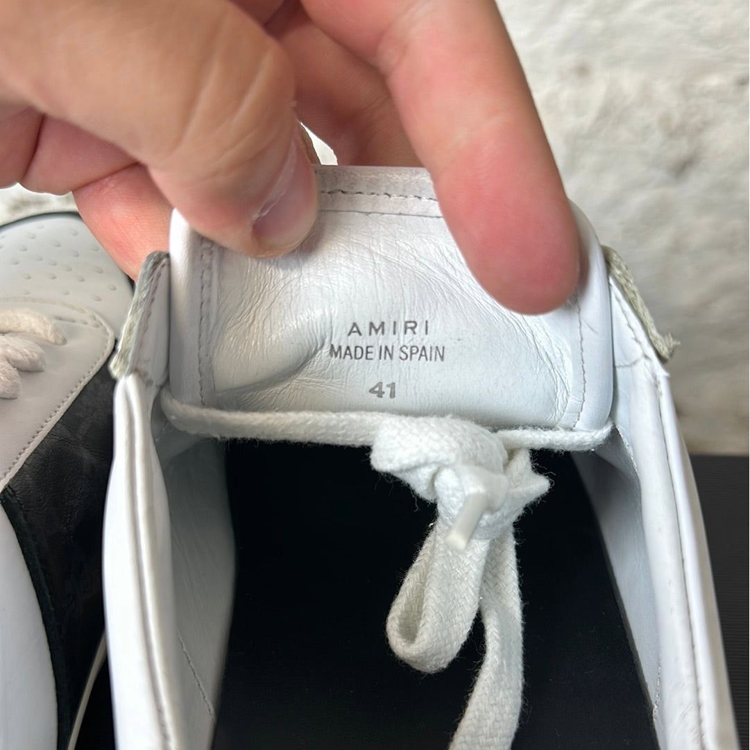 Amiri Amiri Dagger Monogram Sneaker Sz 8 (41) Size US 8 / EU 41 - 7 Thumbnail