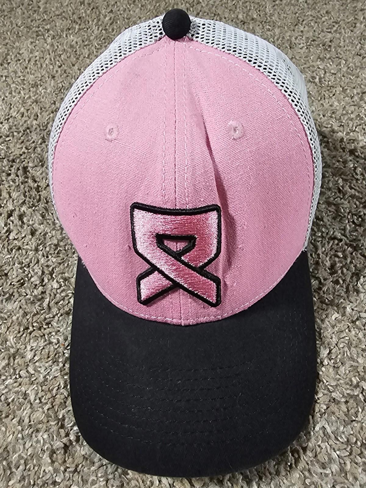 Other Believe In Baseball I Rally With Breast Cancer Awareness Hat Size ONE SIZE - 2 Thumbnail
