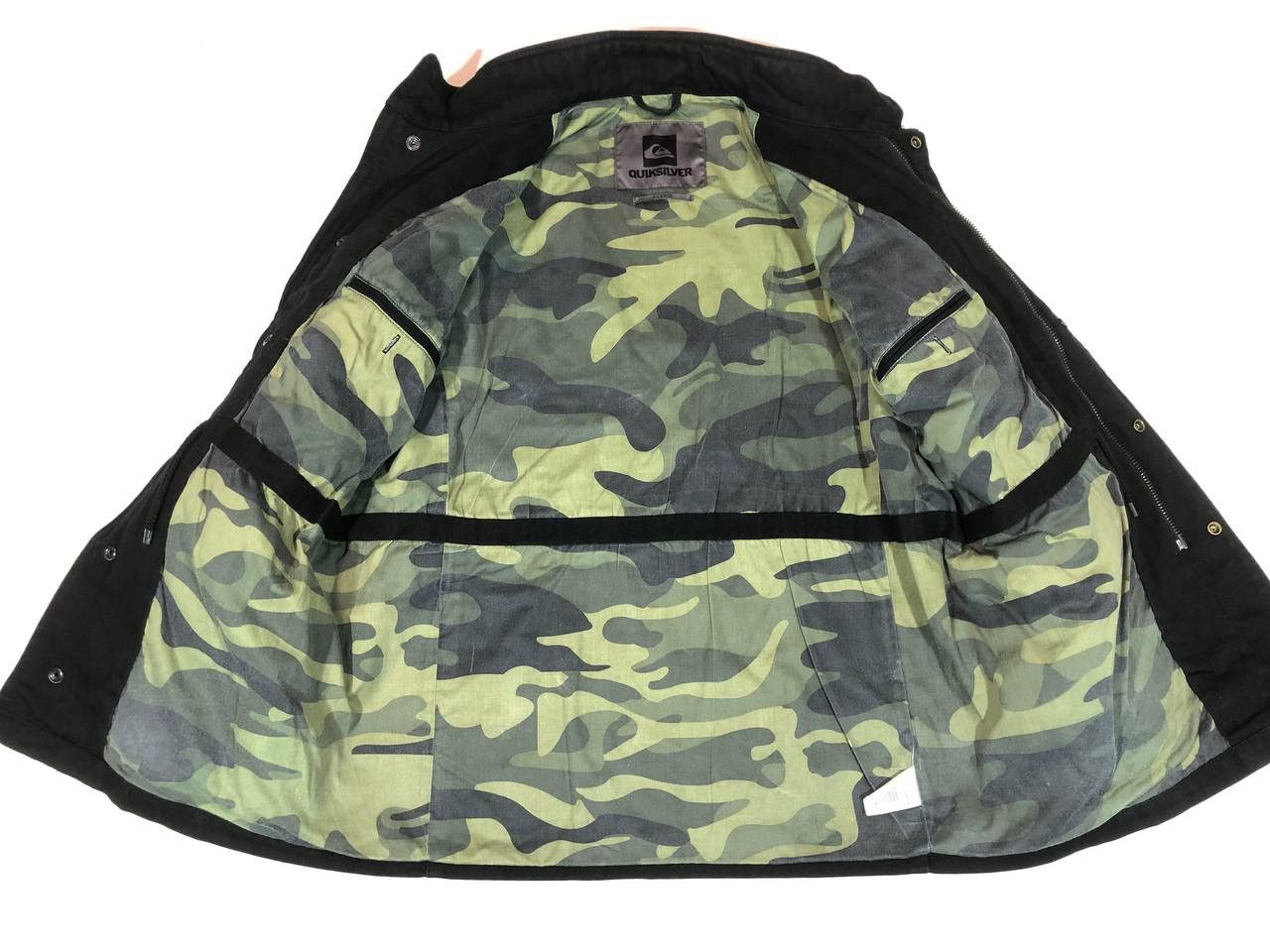 Quiksilver × Vintage Quiksilver Vintage Jacket Camo Size US L / EU 52-54 / 3 - 11 Thumbnail
