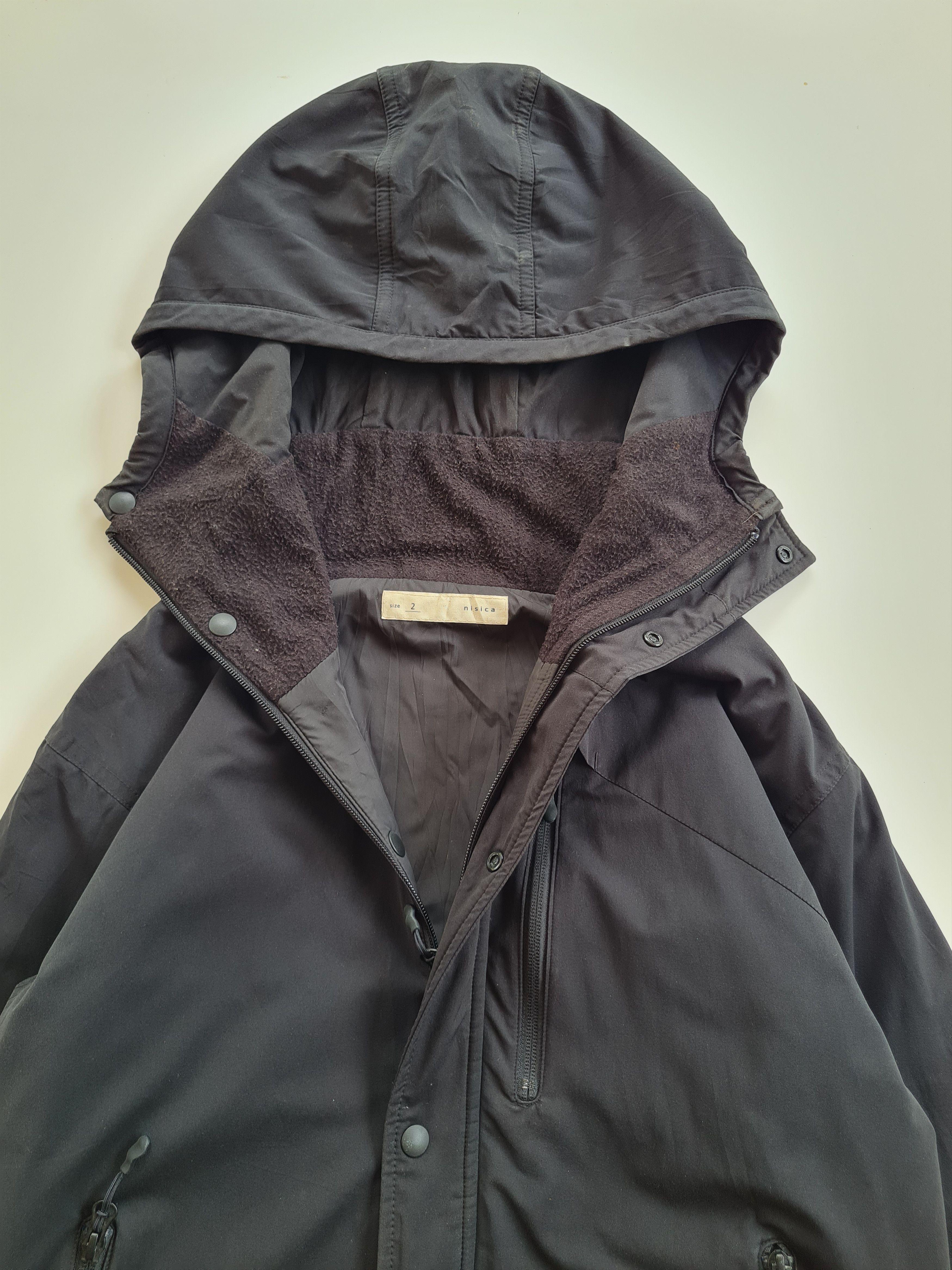 Japanese Brand × Vintage Nisica Light Jacket Black Size US M / EU 48-50 / 2 - 6 Thumbnail