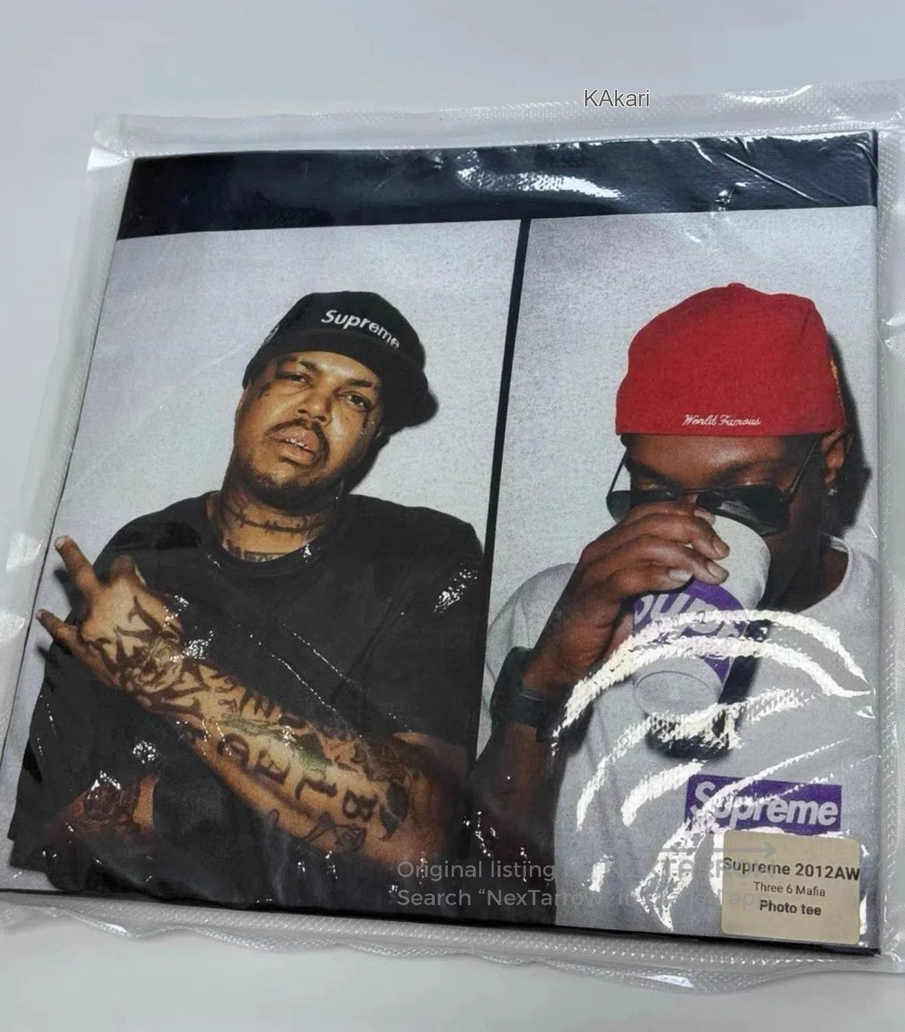 Supreme Black Photo Print Short Sleeve Tee . Size US S / EU 44-46 / 1 - 1 Thumbnail