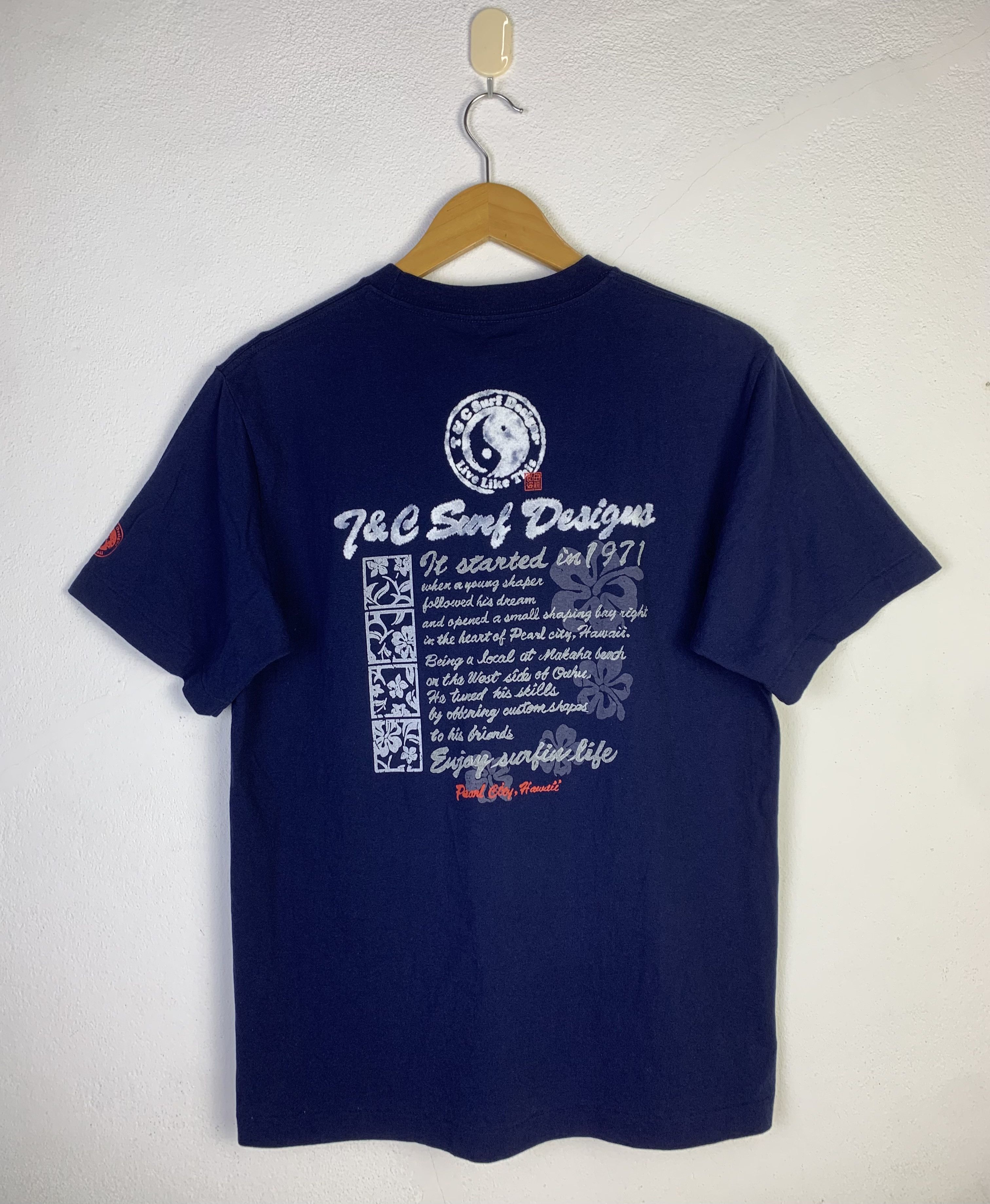 Other RARE VINTAGE T&C SURF DESIGNS SINGLE STITCH Size US M / EU 48-50 / 2 - 1 Thumbnail