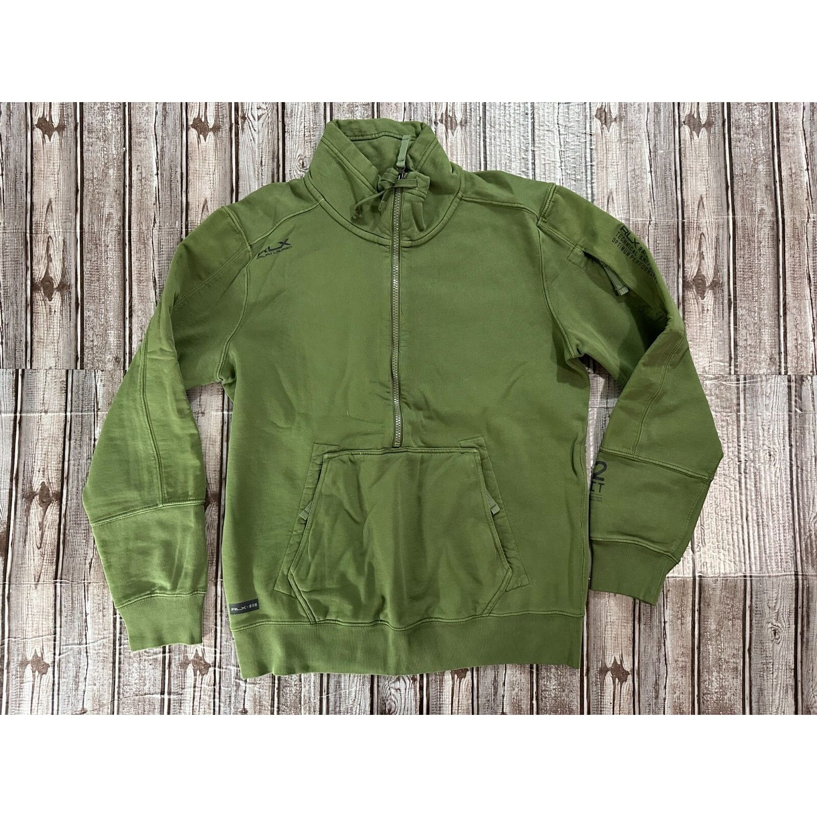 RLX Ralph Lauren RLX Ralph Lauren Cotton Terry-Back Half-Zip Sweatshirt sz S Size US S / EU 44-46 / 1 - 2 Thumbnail