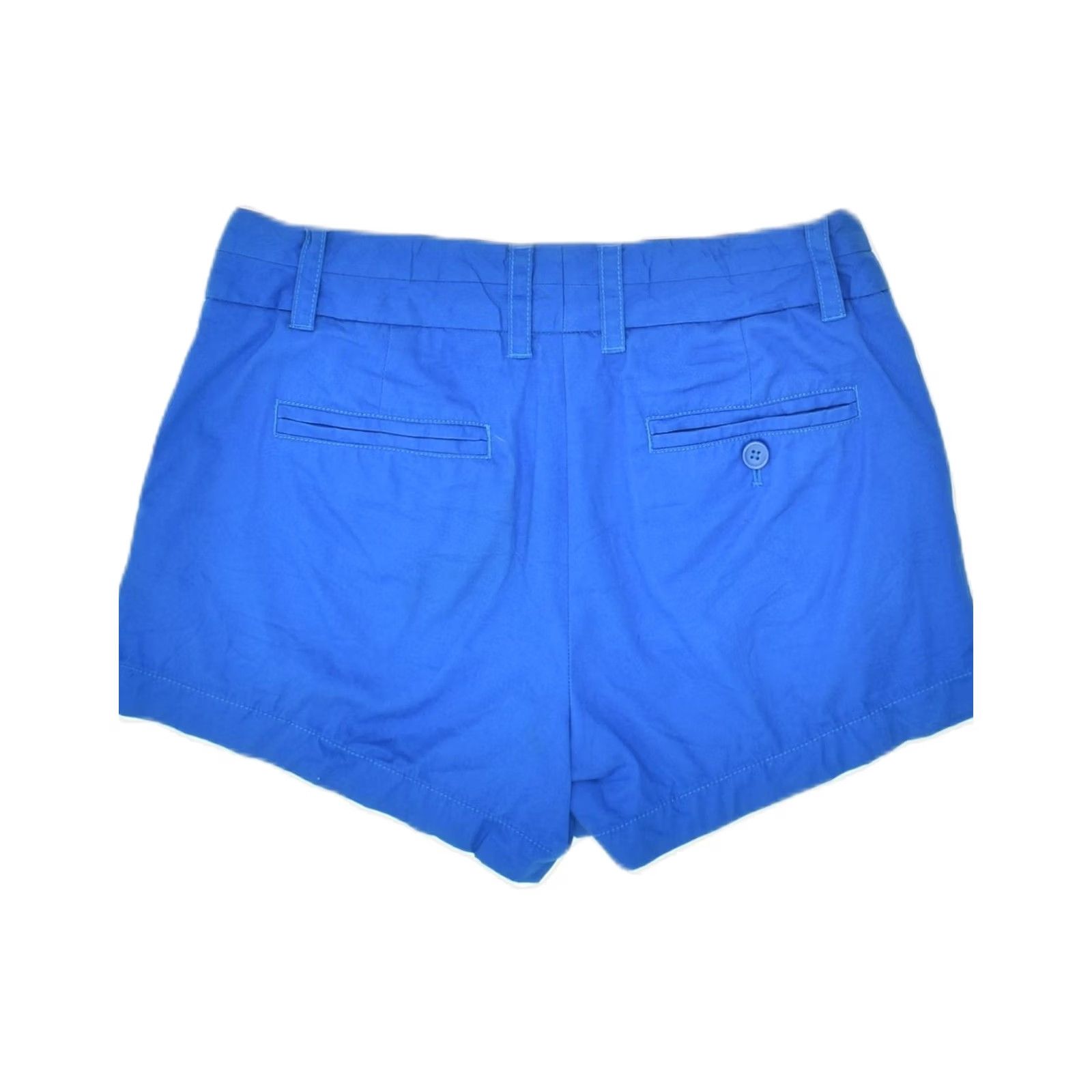 J.Crew J. CREW Womens Chino Shorts US 2 XS Blue Cotton Broken In Size 26" / US 2 / IT 38 - 2 Thumbnail