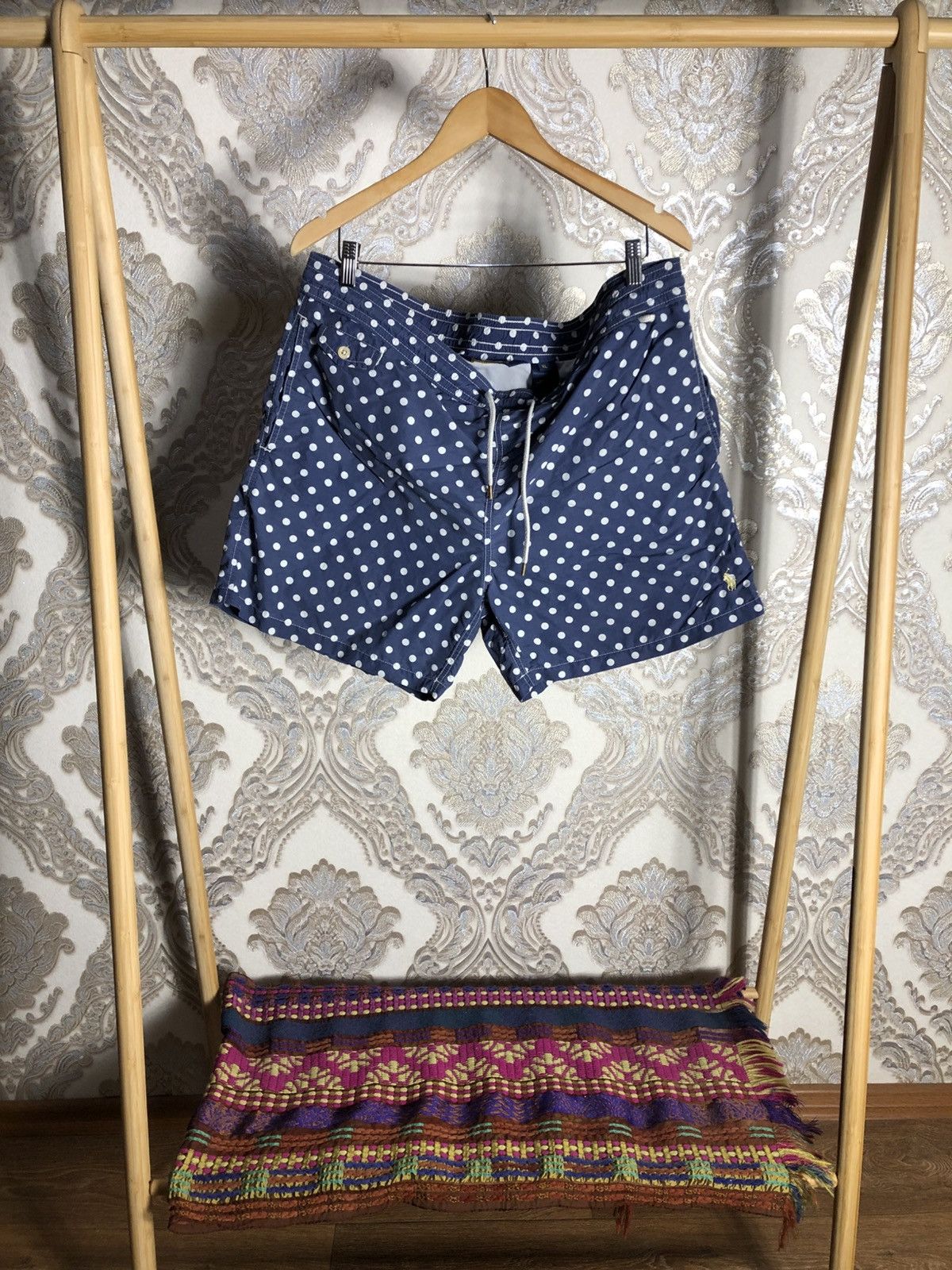 Polo Ralph Lauren × Vintage VERY RARE POLO RALPH LAUREN DESIGNER SHORTS NYLON Y2K 90s Size US 36 / EU 52 - 1 Thumbnail