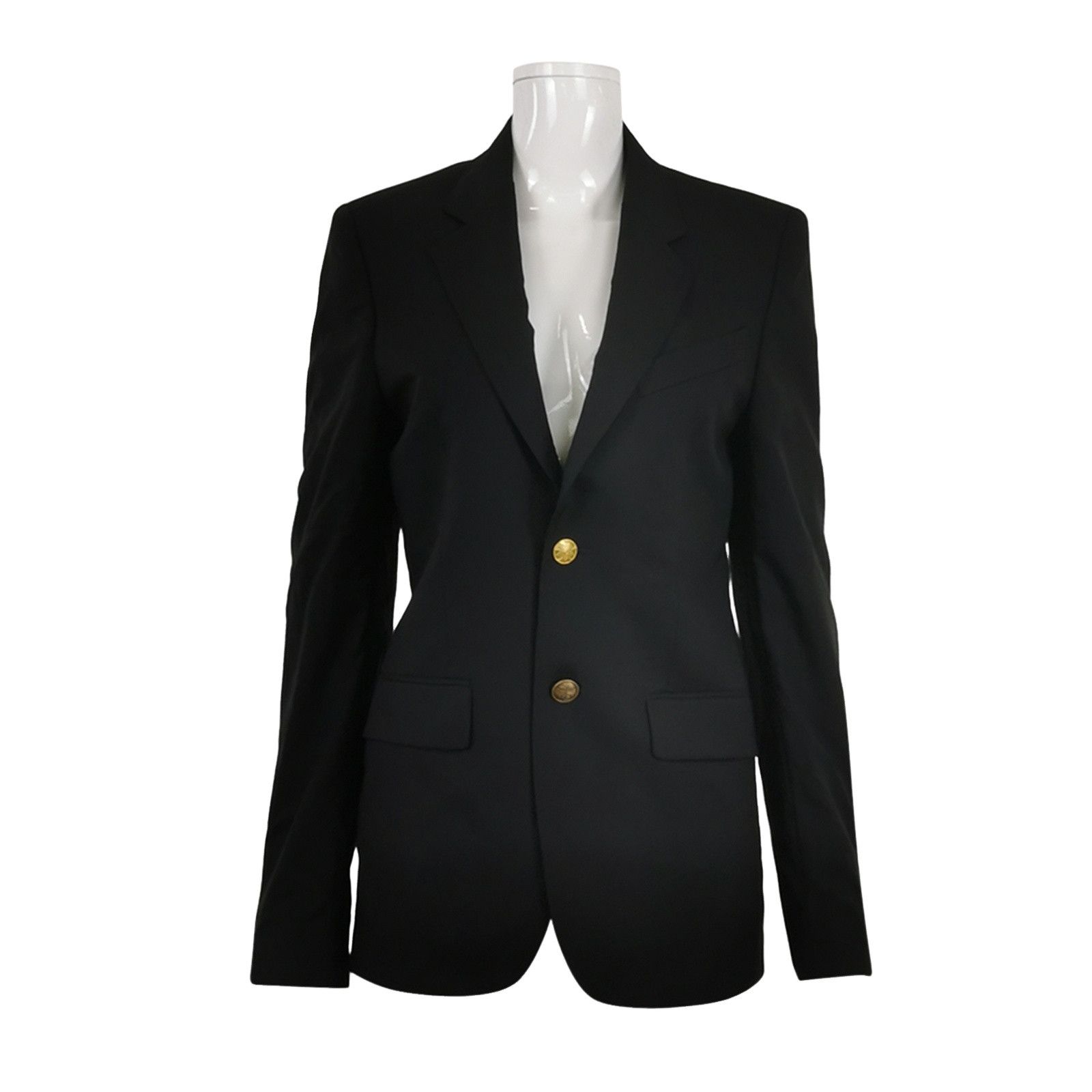Givenchy Givenchy Gold Button Wool Blazer 34R Size 34R - 1 Thumbnail