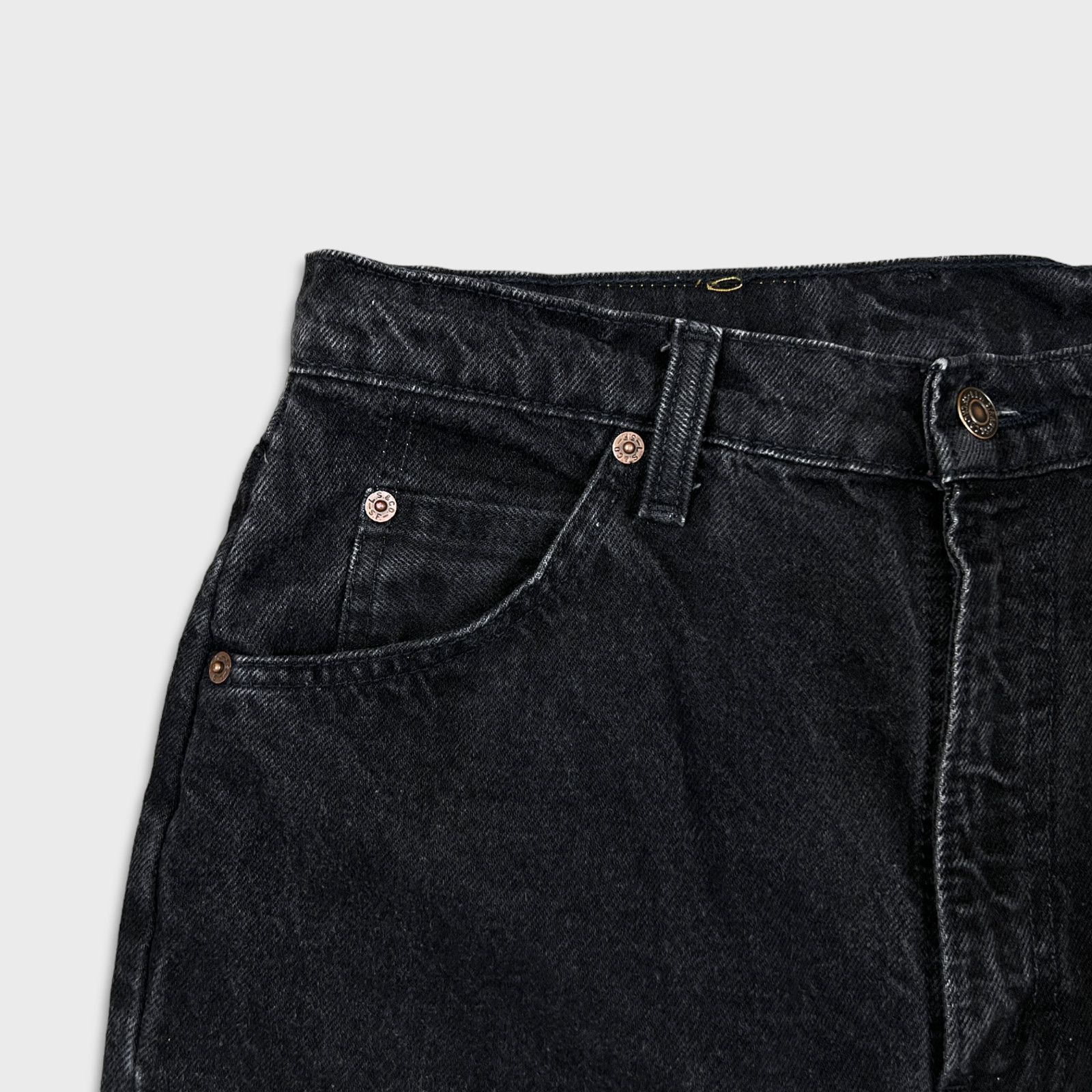 Levi's × Vintage VTG Levi's 816 Jeans Womens 30x35 High Waist Taper 90s Denim Size 30" / US 8 / IT 44 - 3 Thumbnail