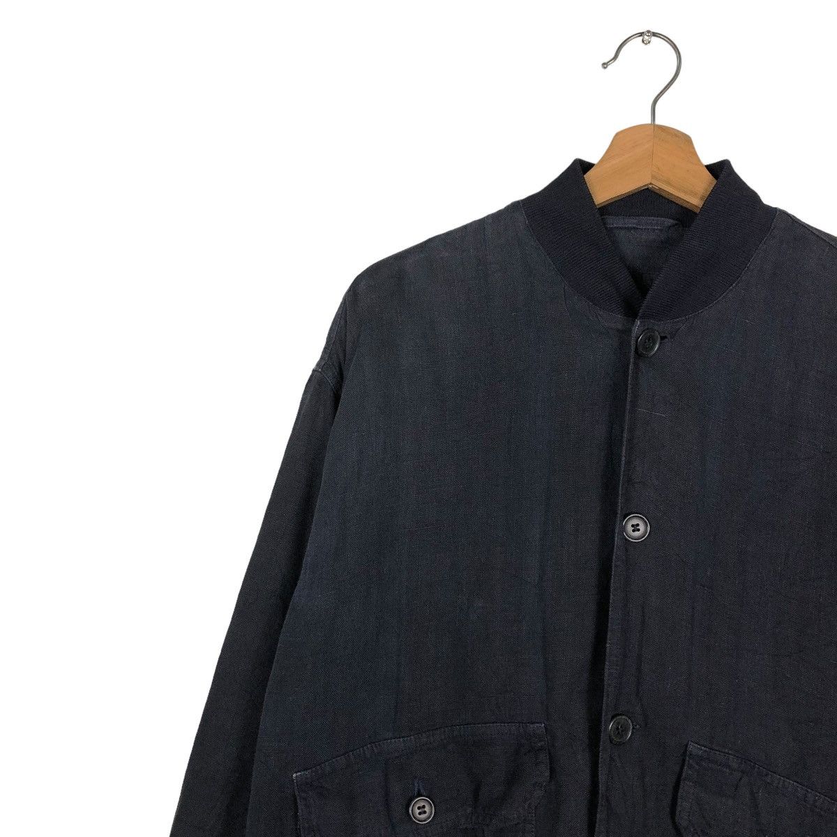 Hugo Boss 🔥VINTAGE BOMBER BIKER JACKET HUGO BOSS CARGO POCKET Size US S / EU 44-46 / 1 - 7 Thumbnail