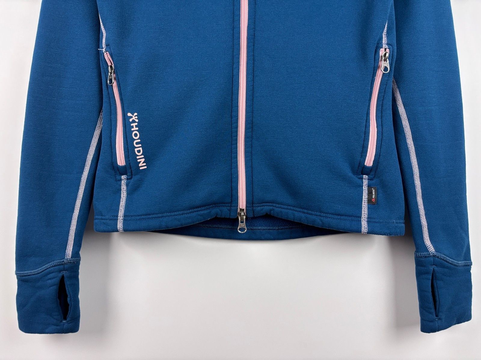 Houdini Womens Houdini Zip Hoodie Fleece Jacket Blue Size XS Size XS / US 0-2 / IT 36-38 - 3 Thumbnail