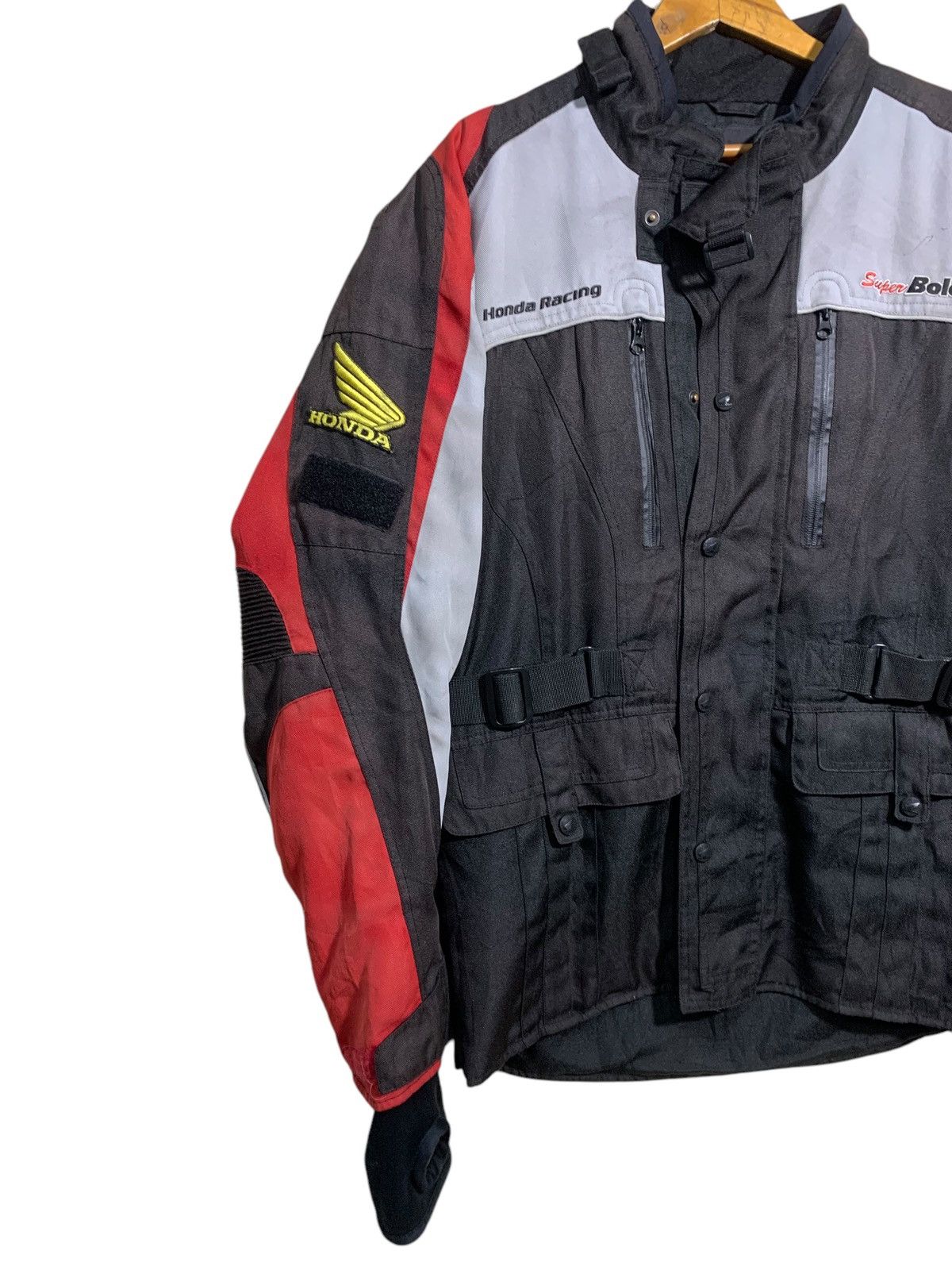 Honda × Sports Specialties 🔥VTG HONDA BOLDOR RACING RIDING JACKETS Size US L / EU 52-54 / 3 - 5 Thumbnail