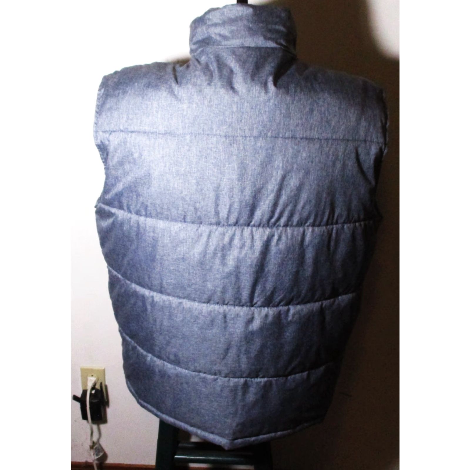 U.S. Polo Assn. Vest Full Zip Insulated Blue Gray XL Men’s NWOT Vintage: No