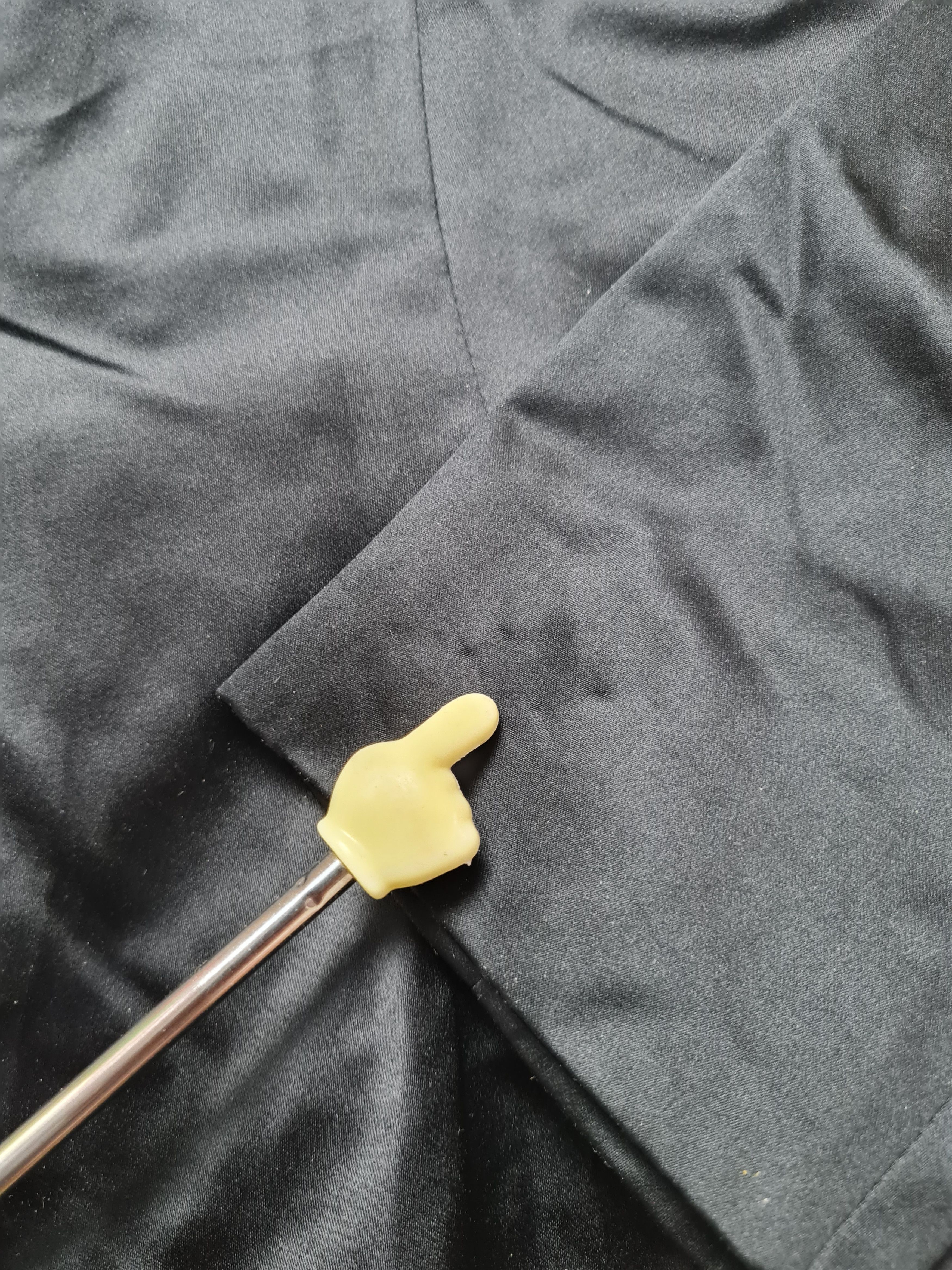 Max Mara Max Mara Black Satin Blazer Jacket Single Breasted Elegant Size M / US 6-8 / IT 42-44 - 17 Thumbnail