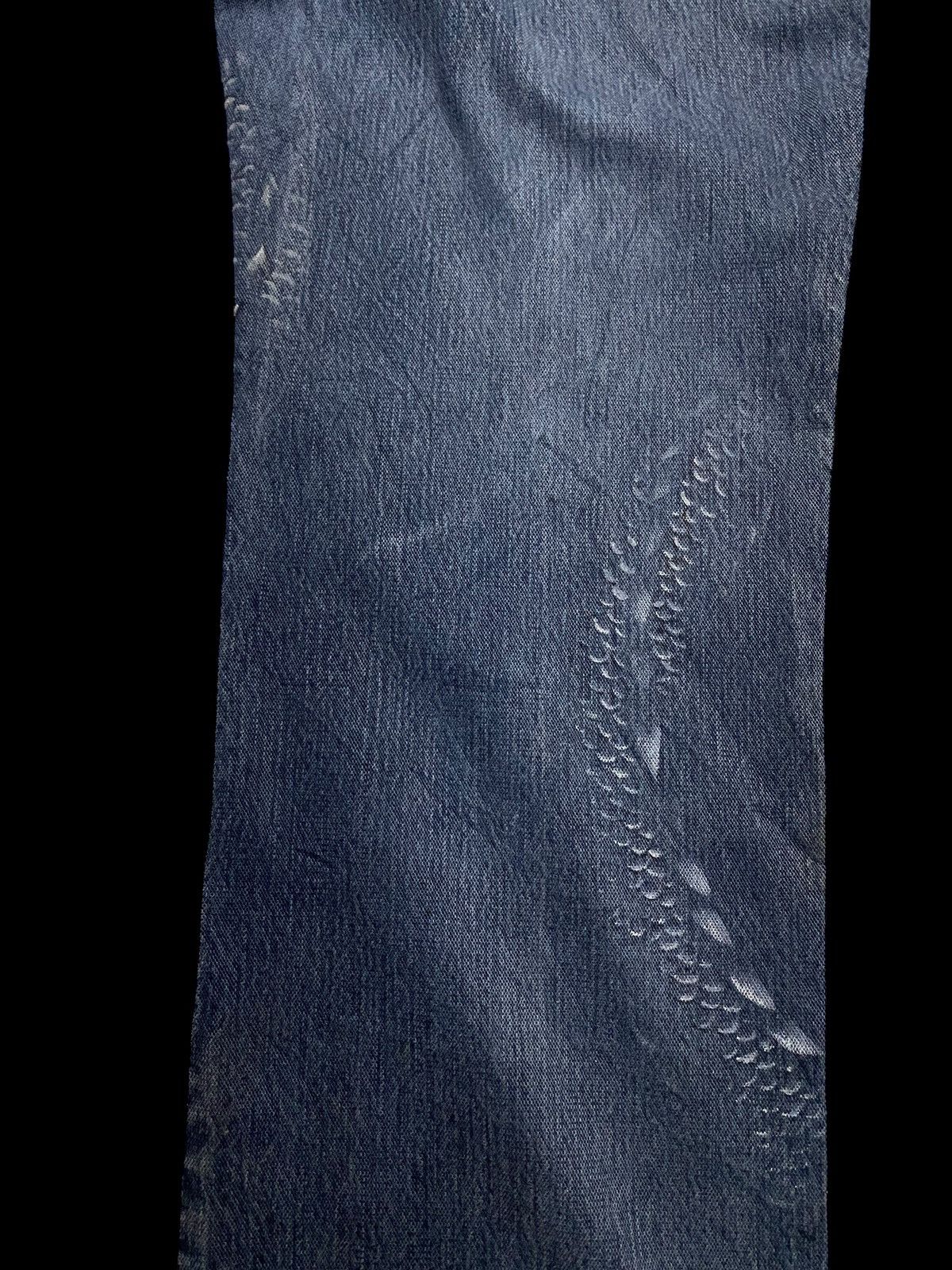Japanese Brand Vintage Japanese Brands Santafe Dragon Distressed Jeans Size US 32 / EU 48 - 12 Thumbnail