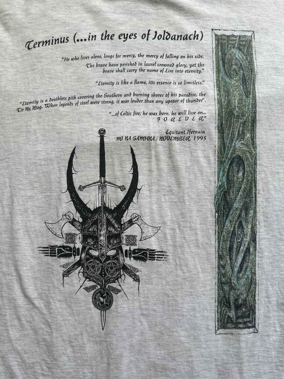 Band Tees Absu - Prelusion To Cythraul vintage Longsleeve 1995 Size US XL / EU 56 / 4 - 4 Thumbnail