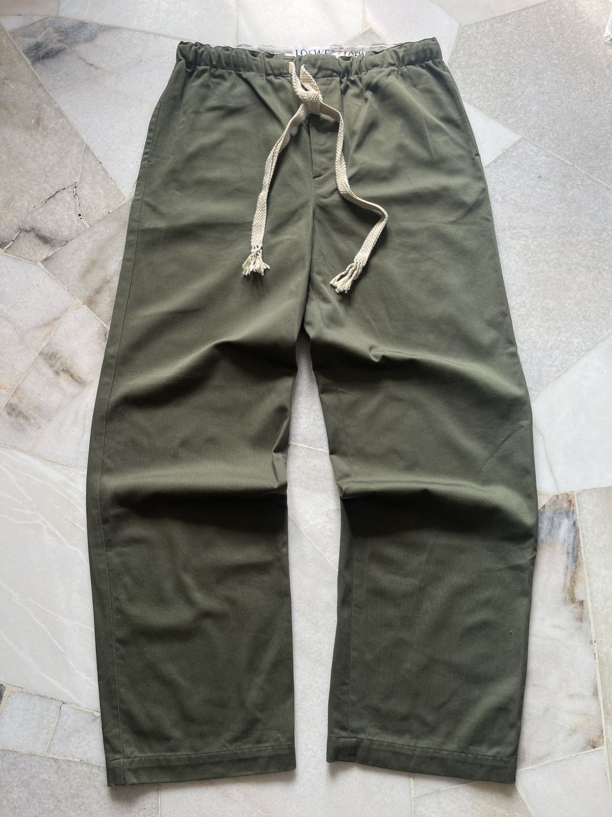 Loewe FW2020 Loewe Green Army Pants Size US 34 / EU 50 - 3 Thumbnail