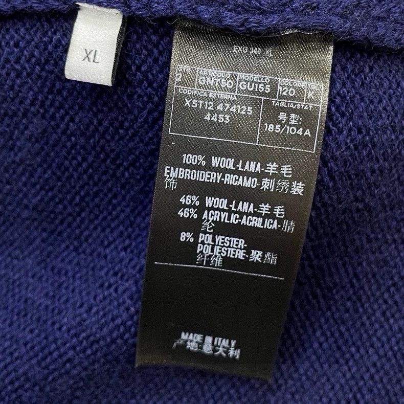 Gucci Gucci Color-blocked knitted cardigan jacket 2502-Nextarrow Size US XL / EU 56 / 4 - 6 Thumbnail