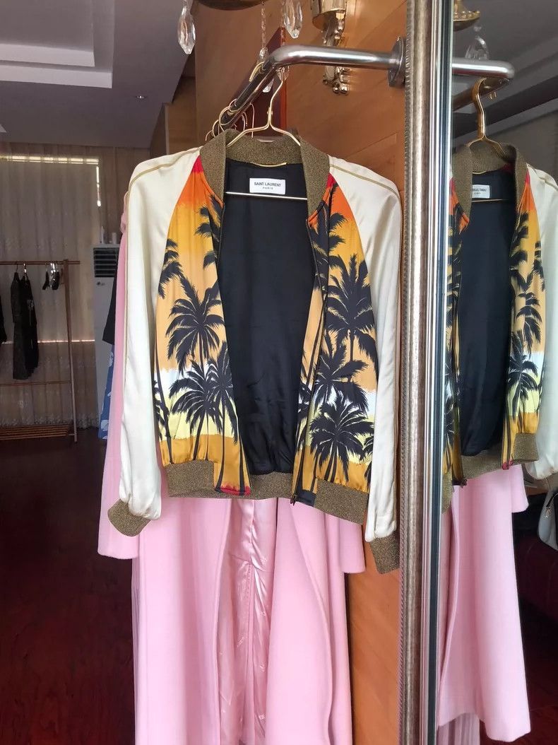 Saint Laurent Paris Saint Laurent Paris Saint Laurent Paris YSL Baseball Jacke Size US S / EU 44-46 / 1 - 1 Thumbnail