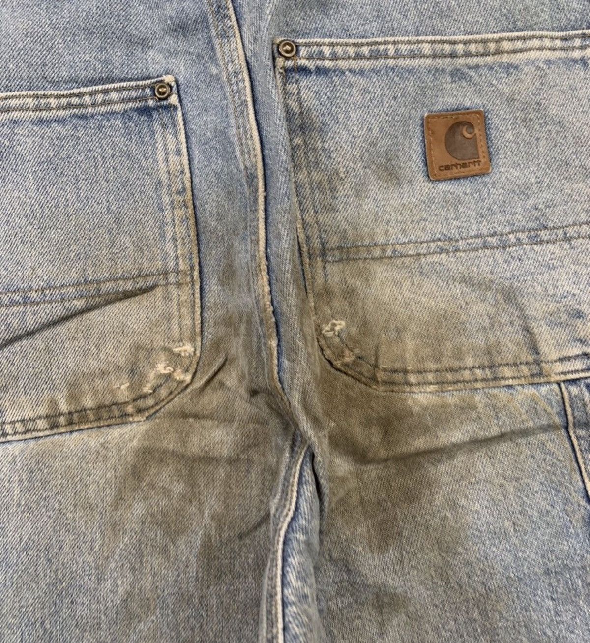 Carhartt Vintage carhartt b136 dst double knee denim Size US 32 / EU 48 - 4 Thumbnail