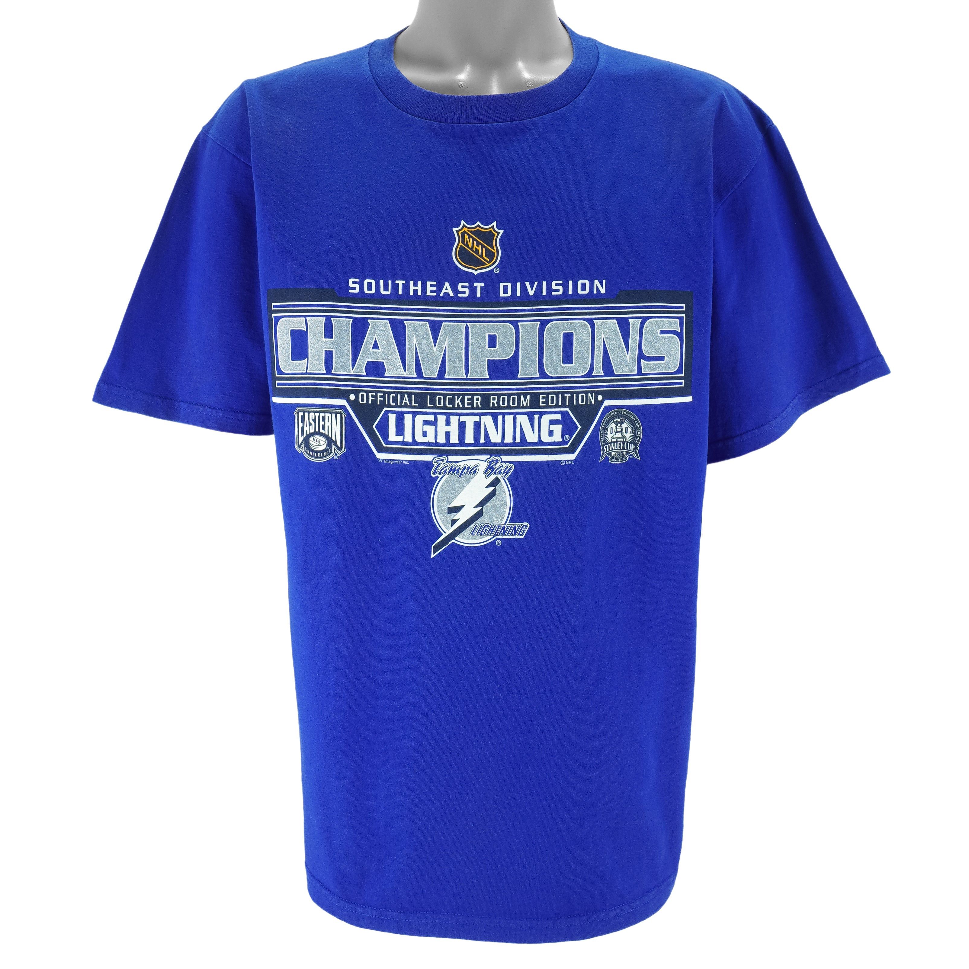 Lee NHL - Tampa Bay Lightning Stanley Cup T-Shirt 2003 Size US L / EU 52-54 / 3 - 1 Thumbnail