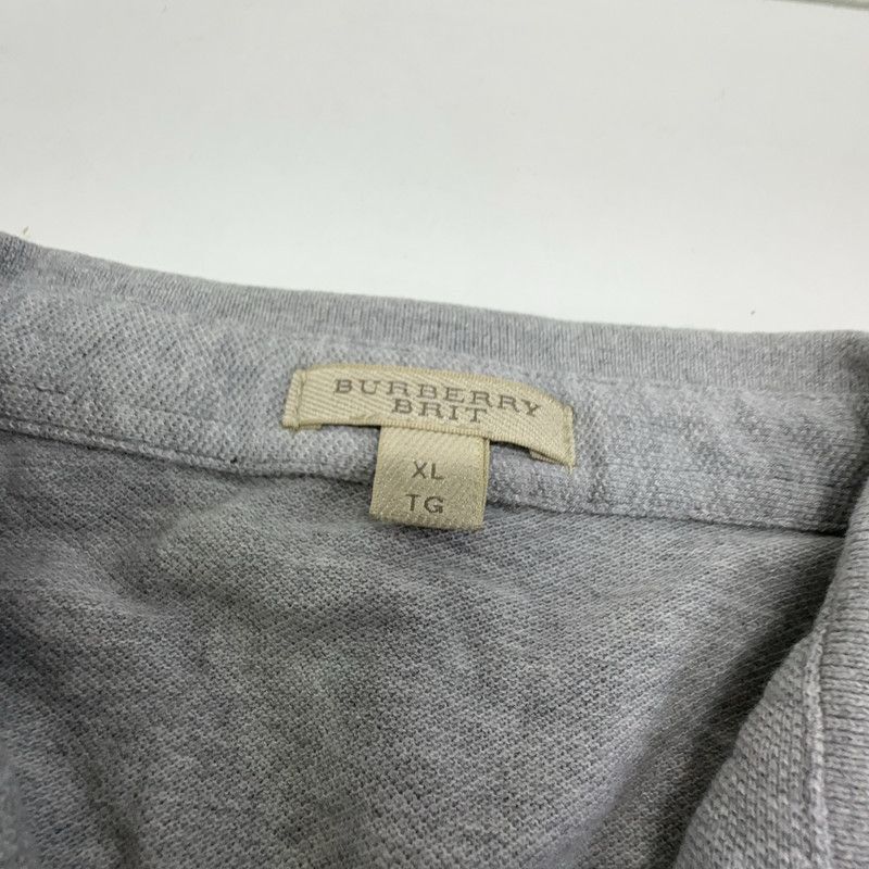 Burberry Burberry Classic Logo Gray Polo Shirt for All 0079 Size US XL / EU 56 / 4 - 1 Thumbnail