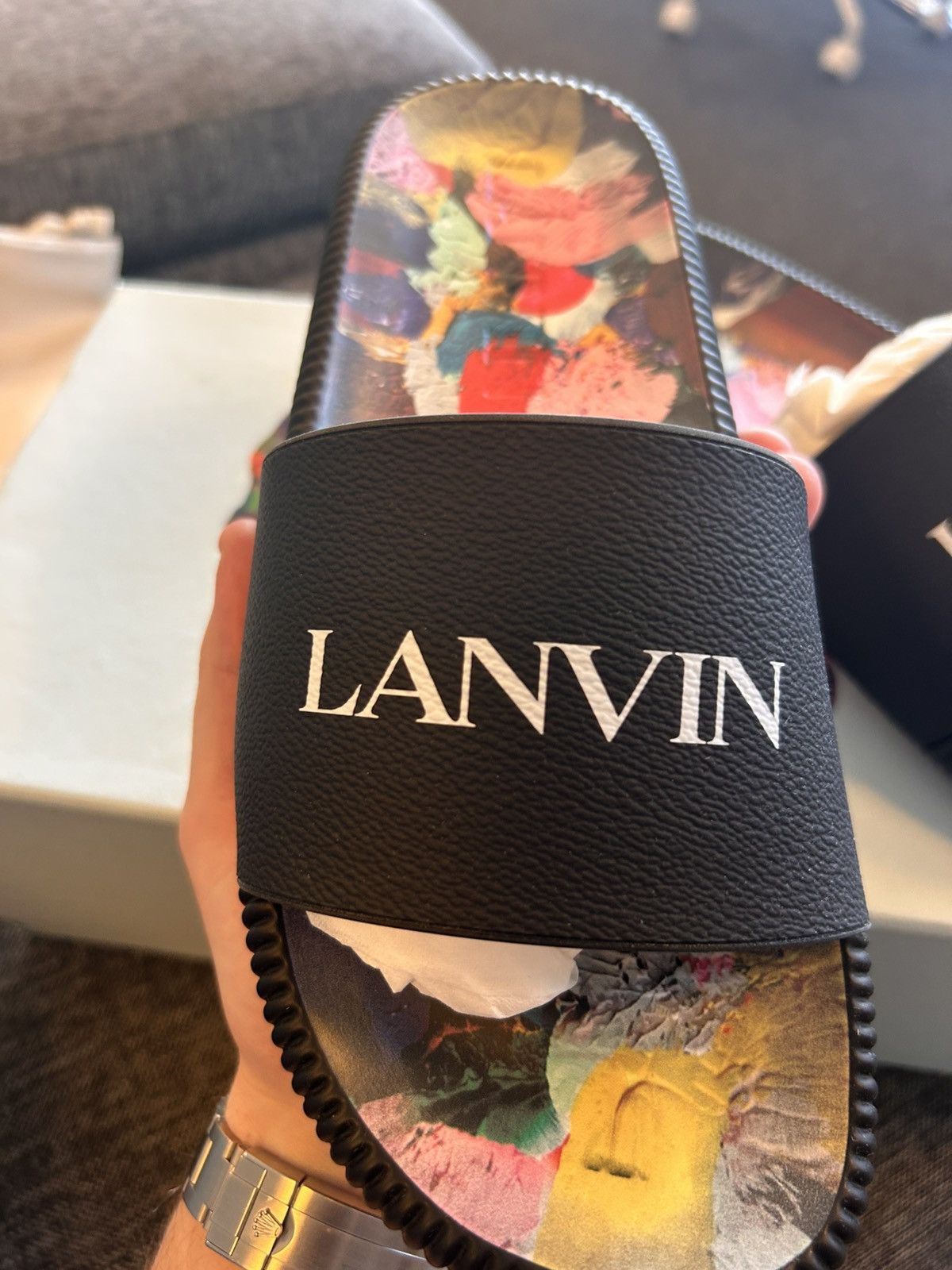 Gallery Dept. × Lanvin Lanvin x Gallery Dept. Logo Slides Size US 8 / EU 41 - 5 Thumbnail