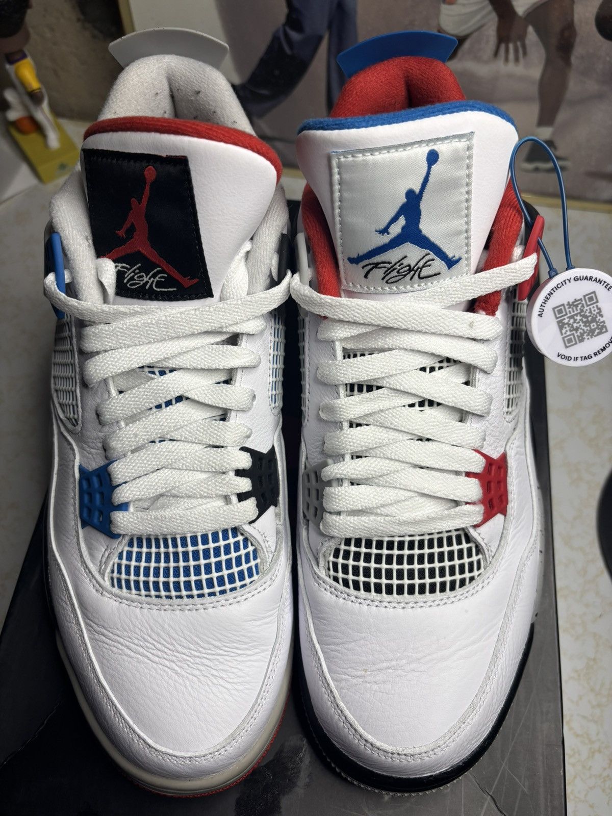 Jordan Brand Jordan Retro 4 ‘what the’ Size US 10 / EU 43 - 2 Thumbnail