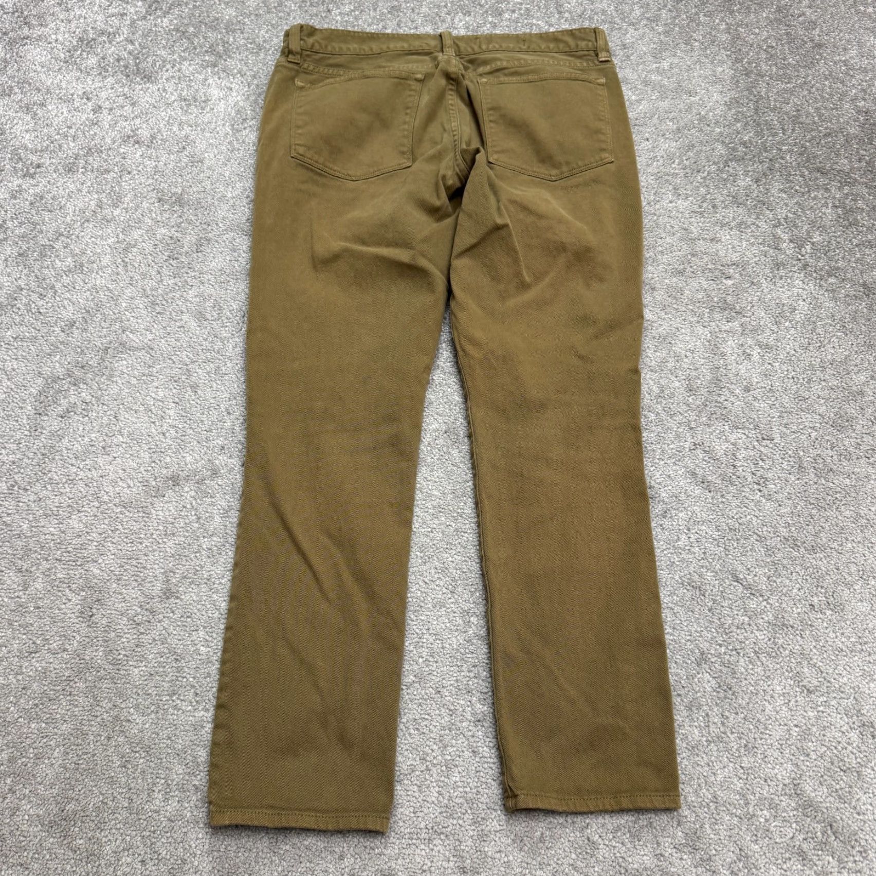 J.Crew VINTAGE J.CREW Toothpick Ankle Jeans Womens 29 Brown Mid Rise Cotton Blend Stretch Regular 5-Pocket Denim City Outdoor Womens Brown Jeans Size 29" - 2 Thumbnail