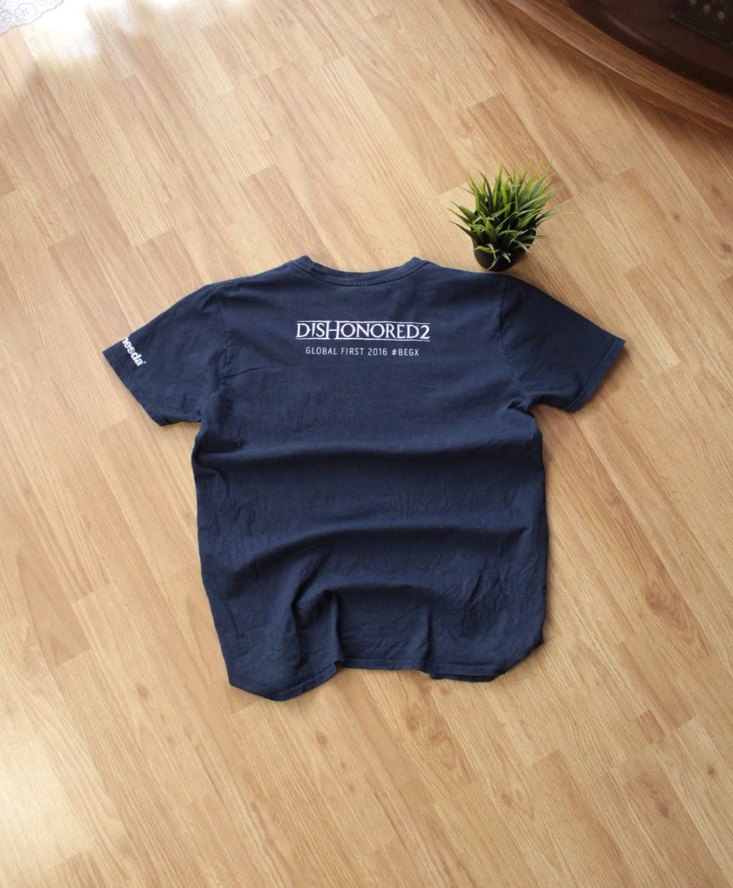🔥 Vintage Dishonored 2 Promo T Shirt Global First 2016 RARE