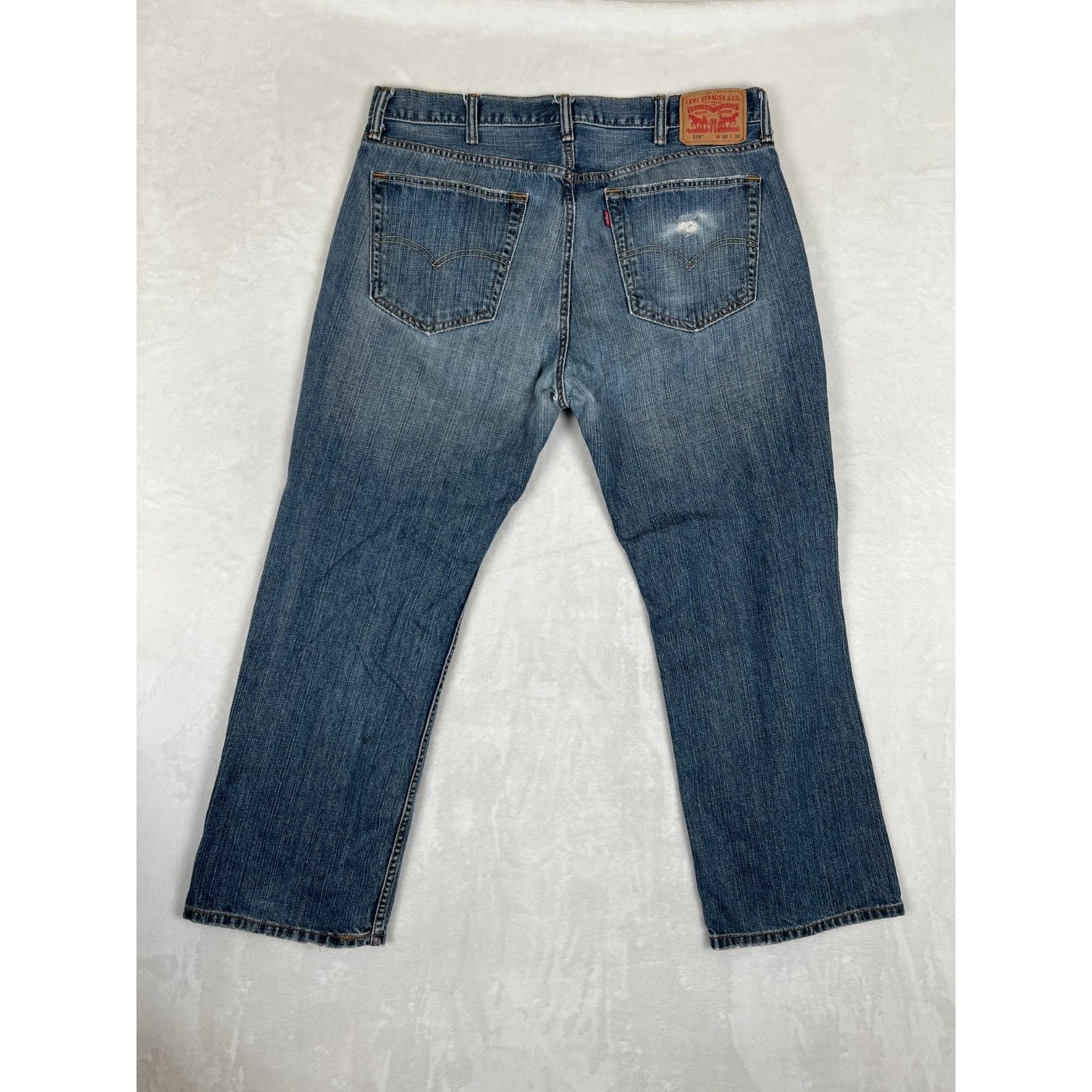 Levi's Levi's 559 Jeans Blue Comfort Fit Relaxed Straight Denim Cla Size US 38 / EU 54 - 4 Thumbnail