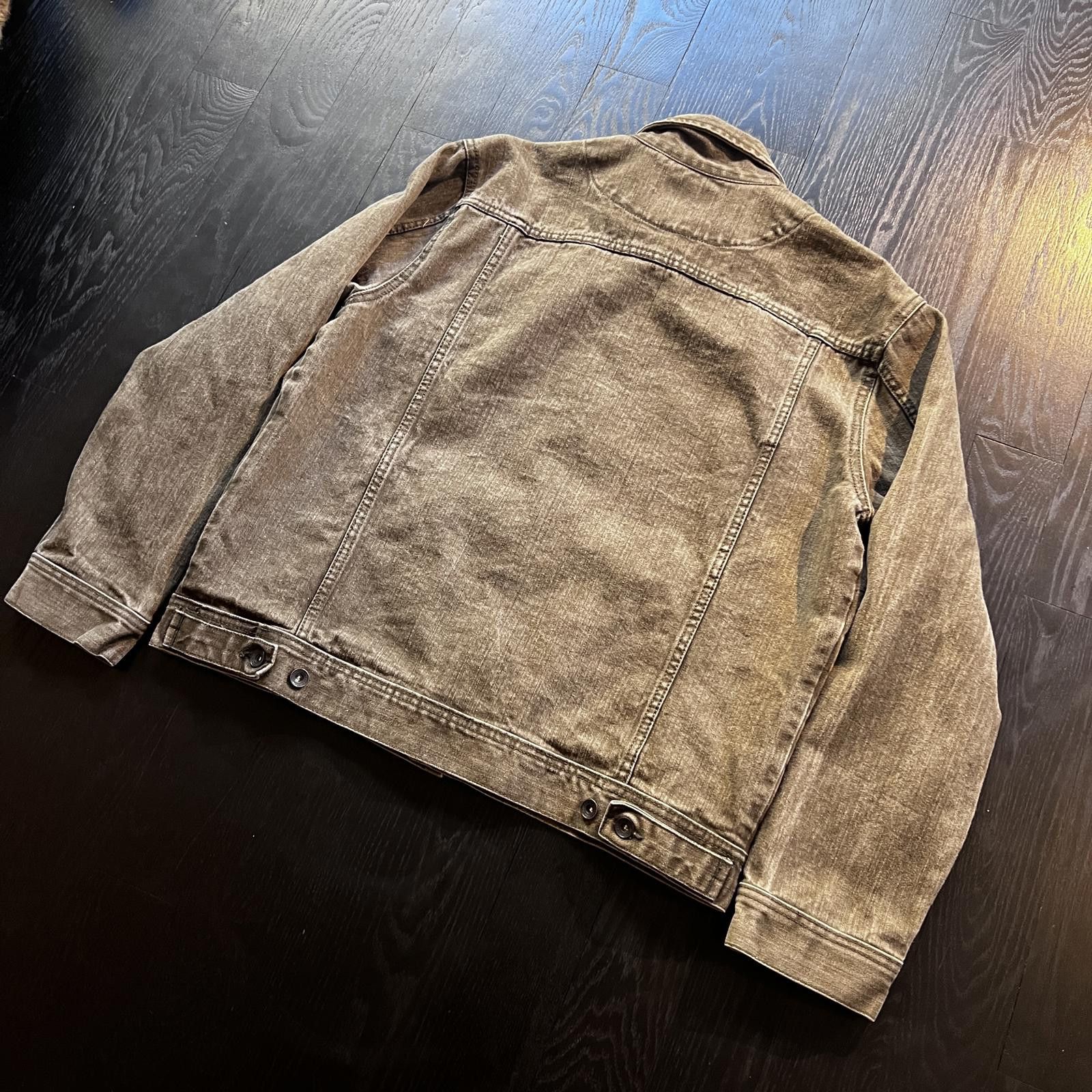 Rocawear × Vintage Vintage Rocawear Denim Jacket Green Faded Distressed Size US L / EU 52-54 / 3 - 6 Thumbnail