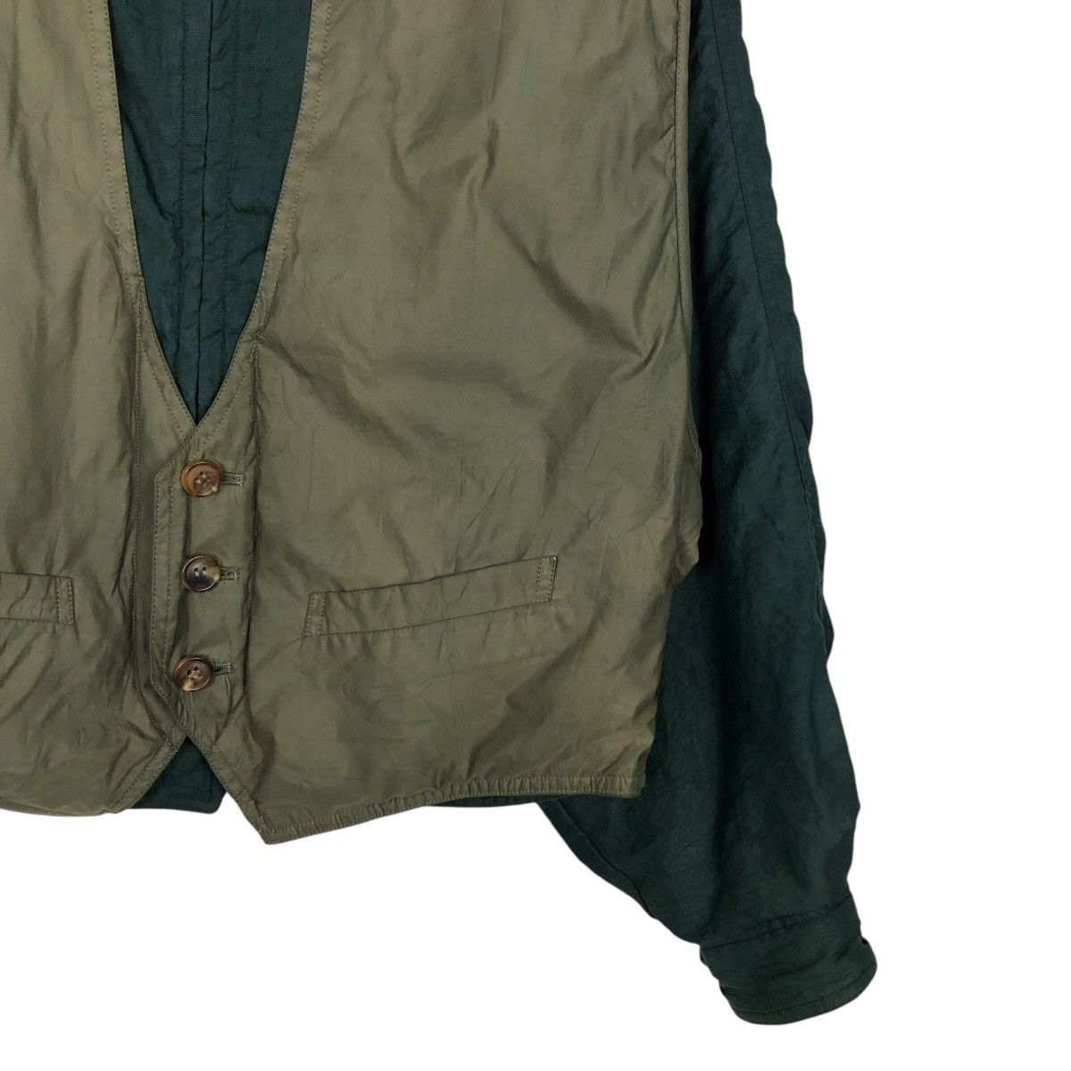 Japanese Brand 📌Vintage Bomber Jacket Dolce Double Tone Issey Miyake Size US M / EU 48-50 / 2 - 6 Thumbnail