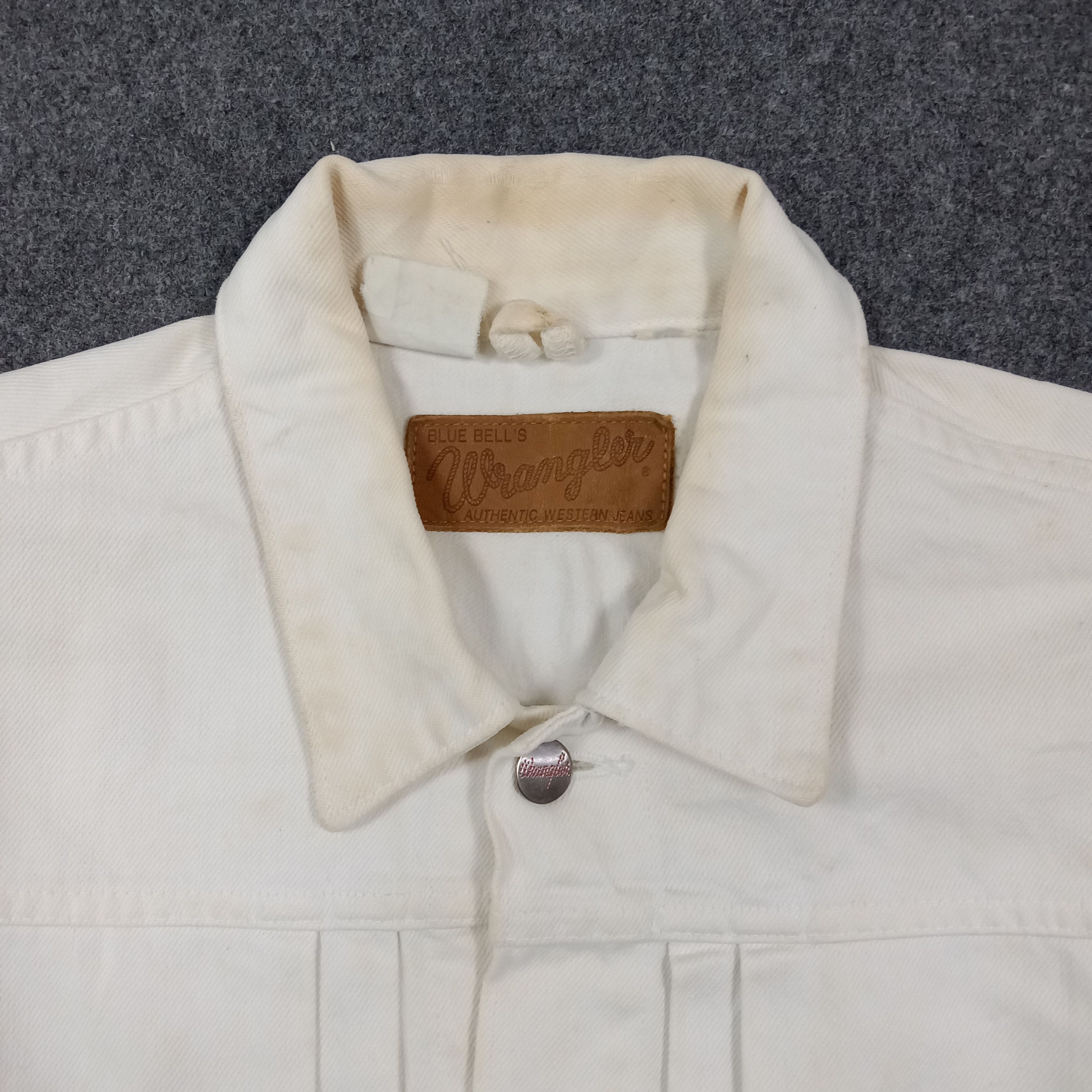Wrangler Blue Bell's Wrangler Distressed Style Jacket C269N4 Size US L / EU 52-54 / 3 - 4 Thumbnail